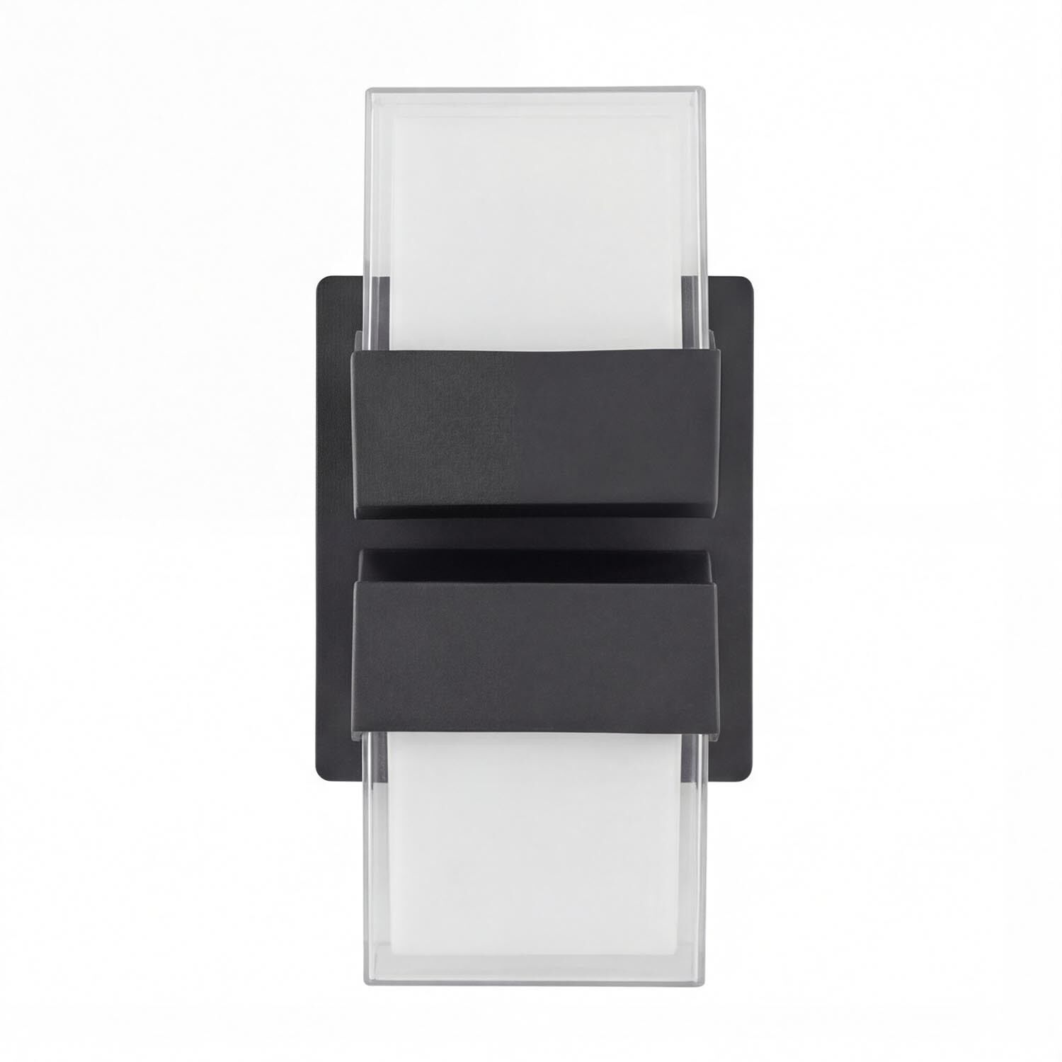Kartenhalter, Schwarz, Transparenter Rahmen, Geldscheinhalter, Glas/Transparent