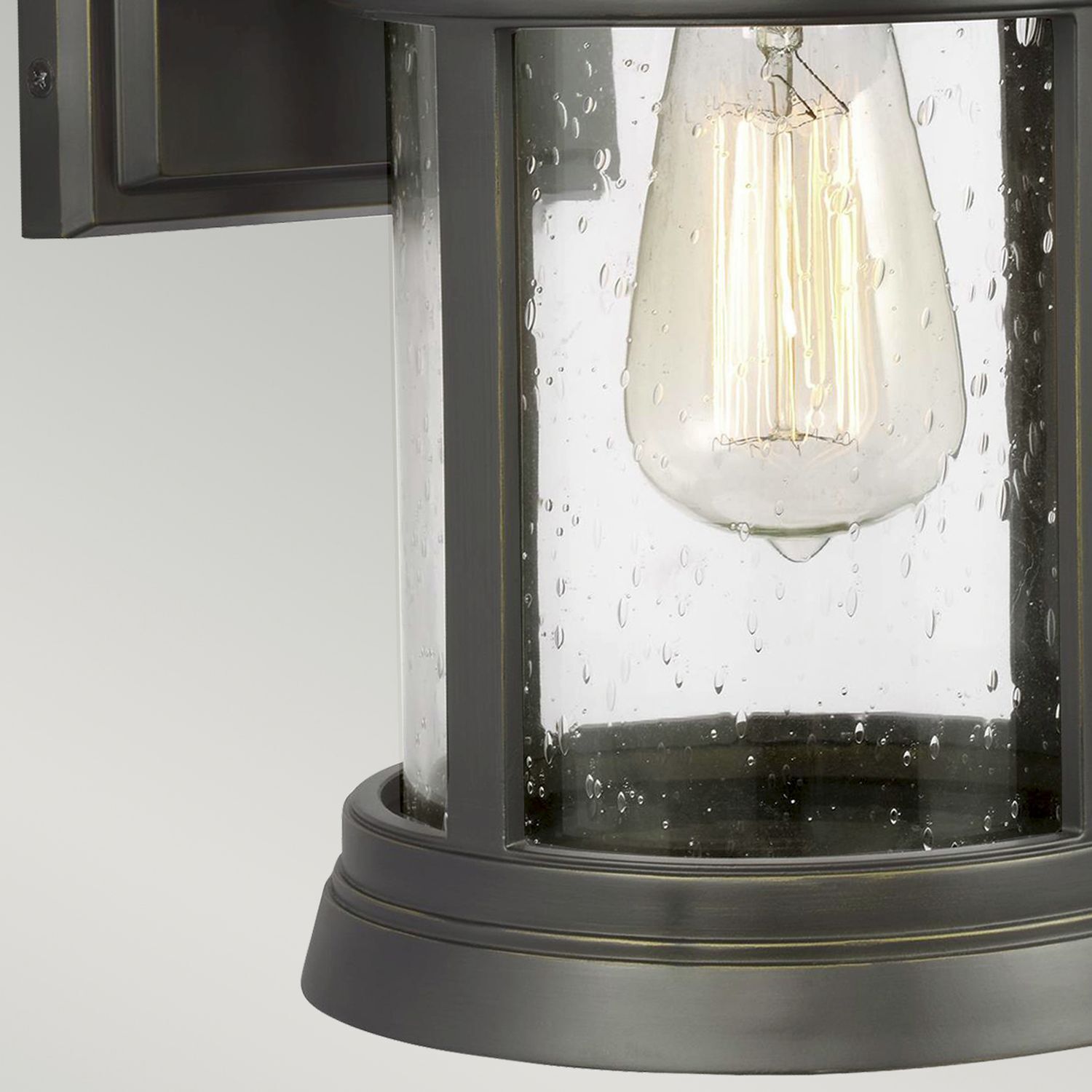 Außenlampe IP44 Rustikal in Bronze antik E27 Balkon