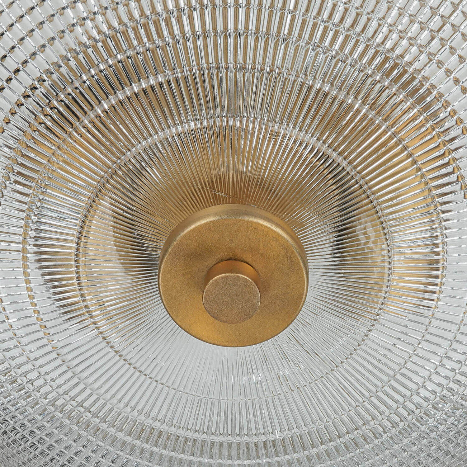 Deckenleuchte ALVER Ø32cm in Messing Design Lampe Gerät, Elektrisches Gerät