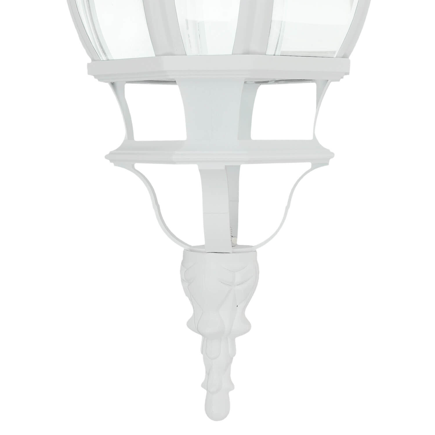 Lampe murale d'extérieur BREST Lanterne de jardin blanche résistante aux intempéries