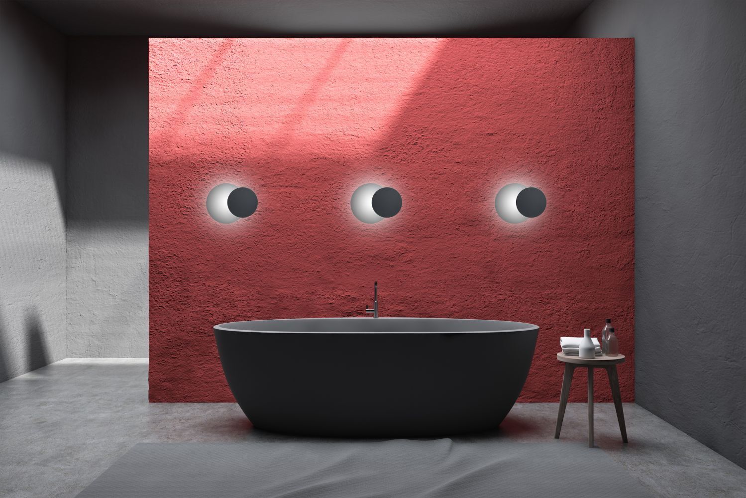 Baden, Wanne, Innenarchitektur, Badewanne, Mauer