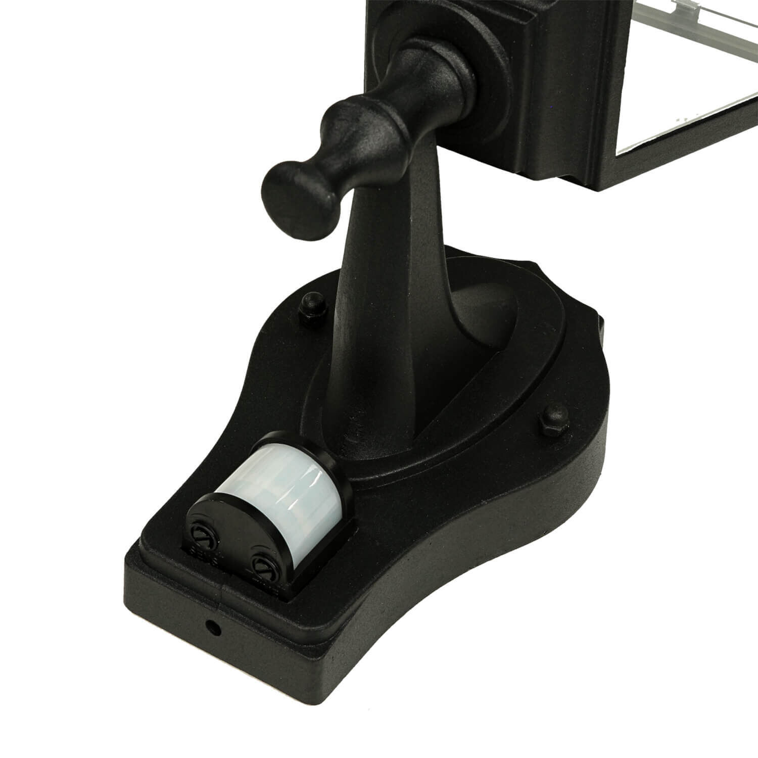 Außenleuchte mit Bewegungsmelder IP44 schwarz TIROL Außenleuchte mit Bewegungsmelder IP44 schwarz TIROL