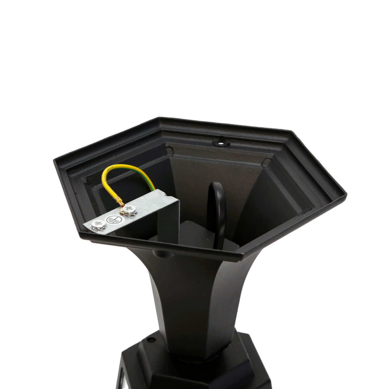 Sockel Wegeleuchte Schwarz PARIS Landhausstil E27 Postfach, Elektronik, Hardware