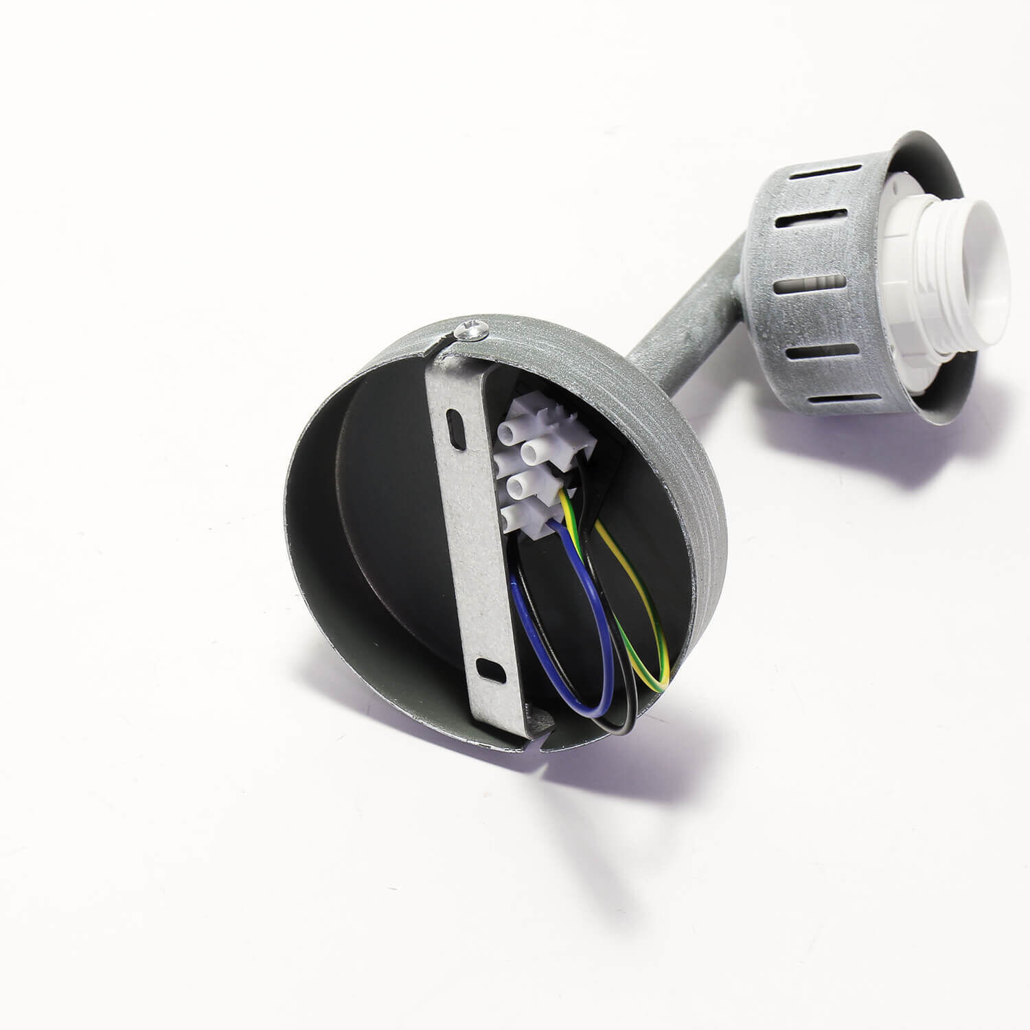 Dekorative Wandleuchte SVEN in Grau-Patina Beleuchtung, Elektronik