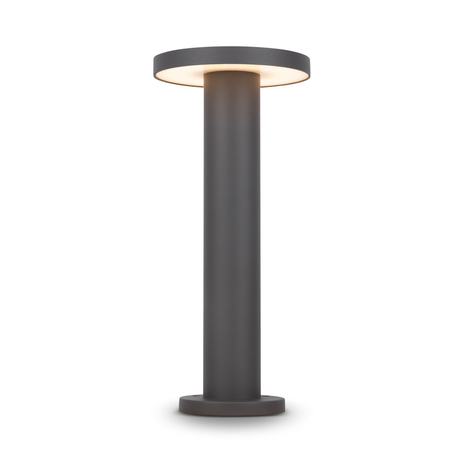 Stehleuchte außen Metall LED IP65 40 cm hoch Graphit Lampe