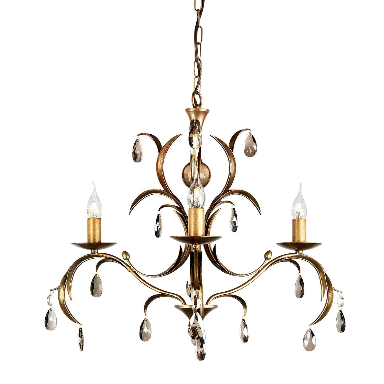 Pendelleuchte CANDELA 10 Bronze Lampe Esstisch