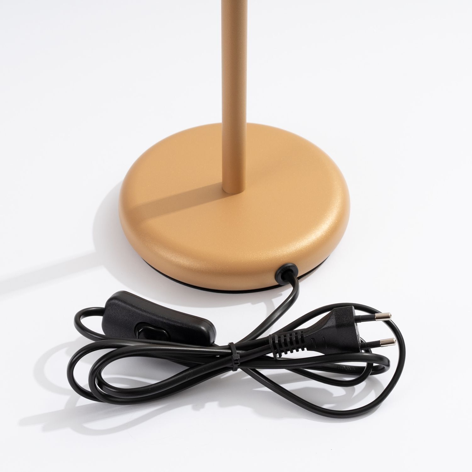 Lampe de table pivotante 43 cm de haut Aluminium doré GU10