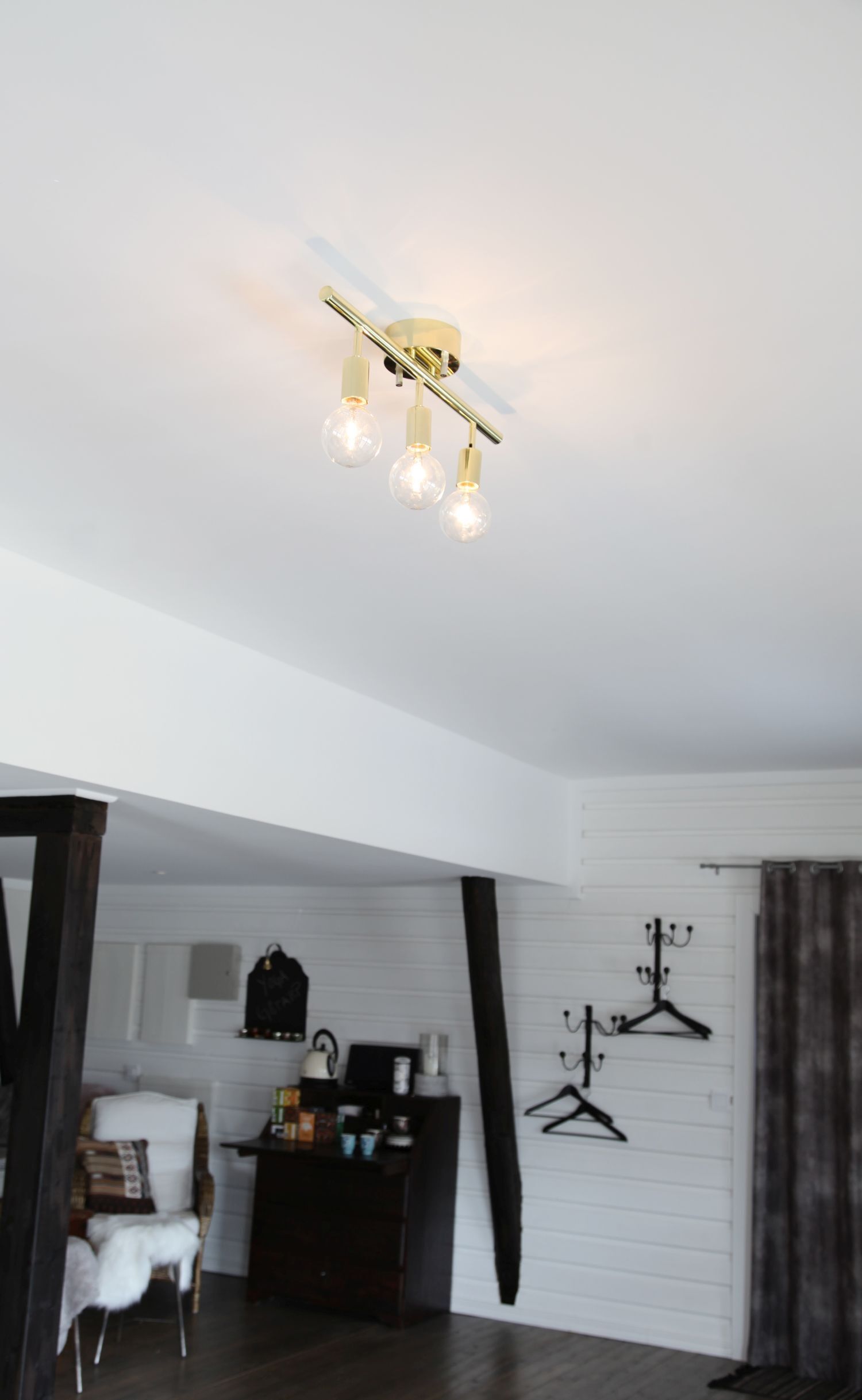 Deckenleuchte, Hängeleuchte, Glühbirnen, Moderne Einrichtung, Wohnzimmer