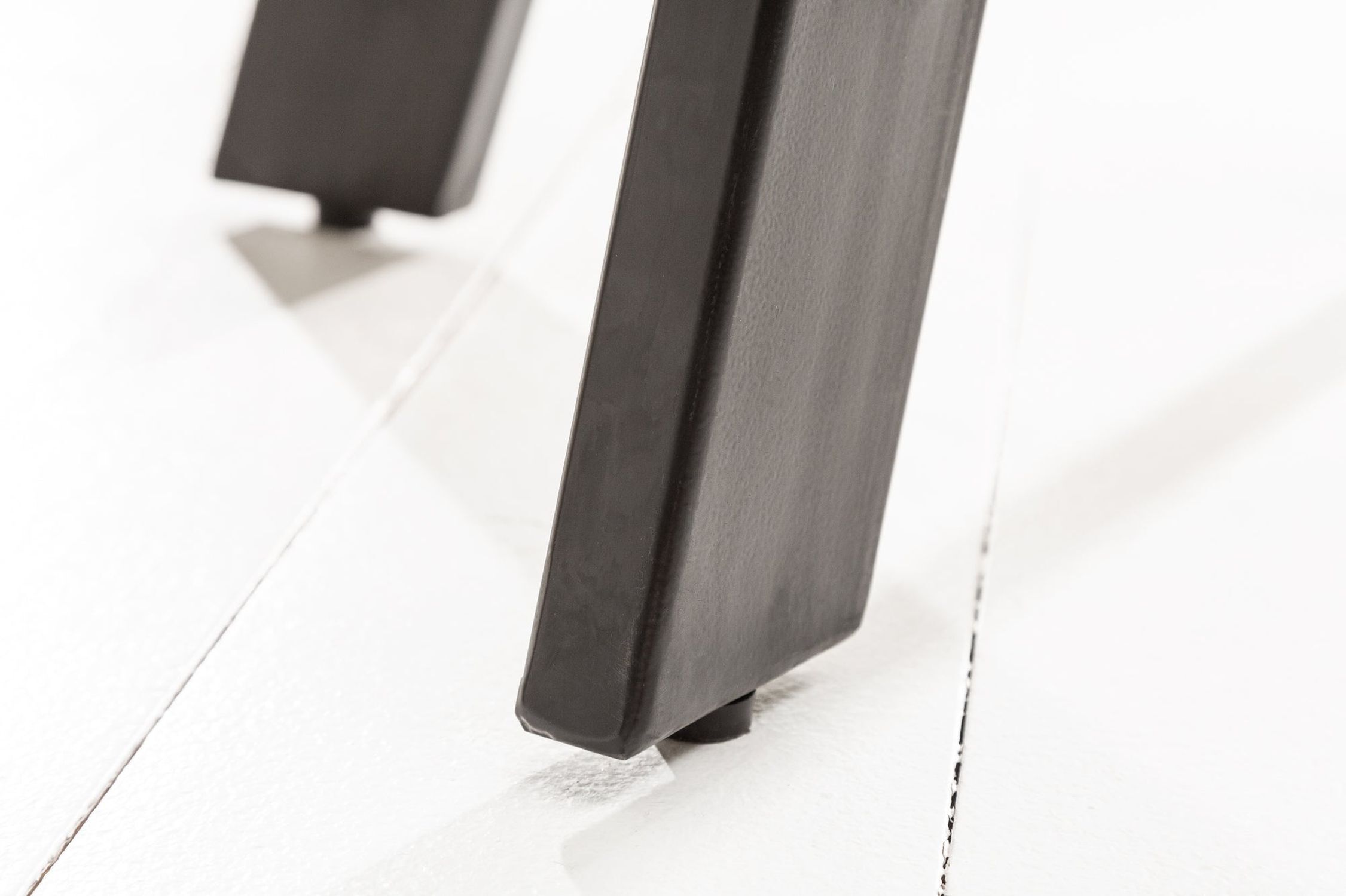 Table à manger mangue bois métal 80 x 80 cm ronde