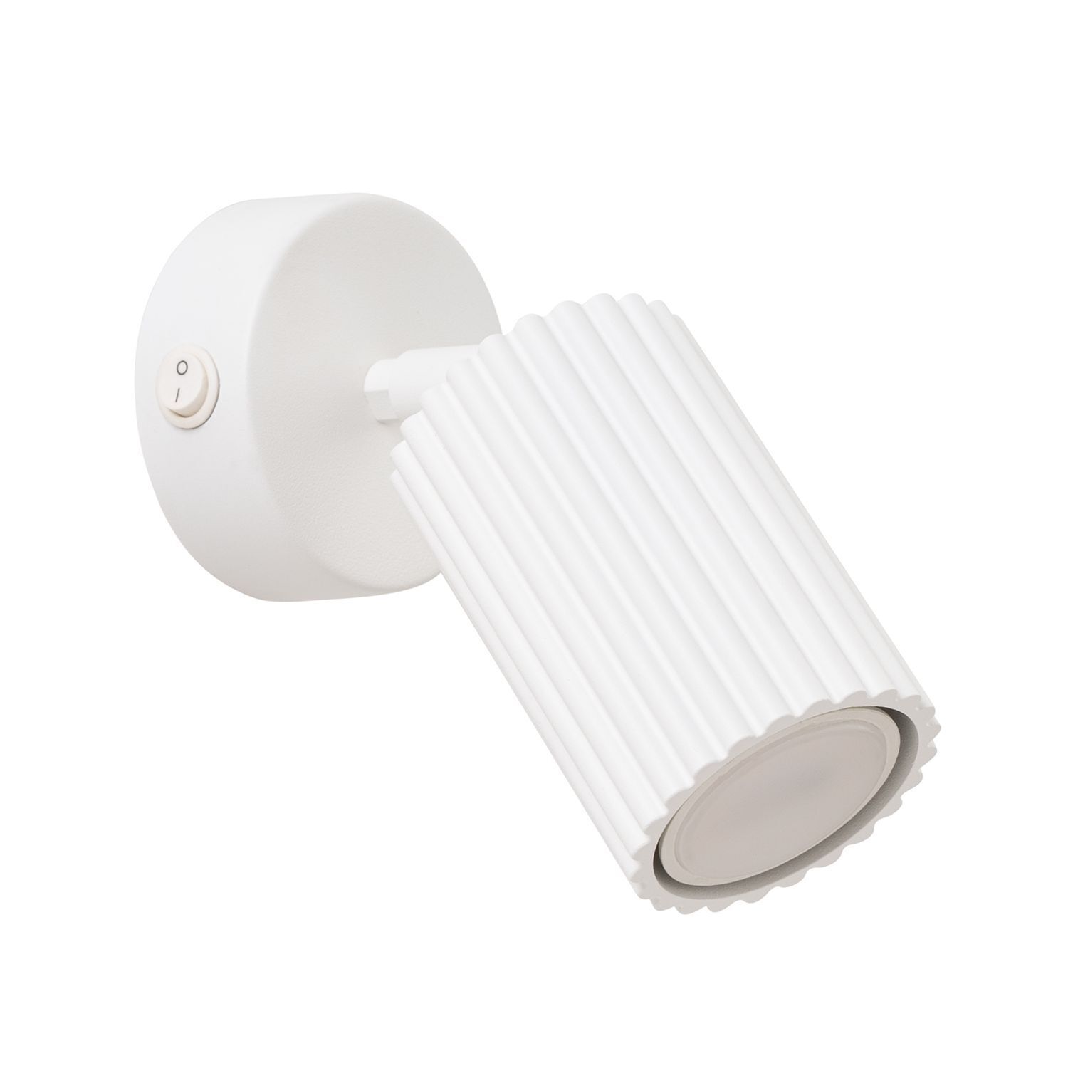 Spot Lampe blanche GU10 L : 8 cm petit aluminium orientable