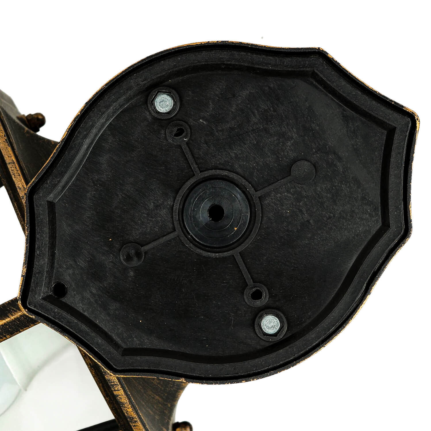 Rustikale Außenleuchte PARIS Kupfer Antik IP44 E27 Rüstung, Schild, Person