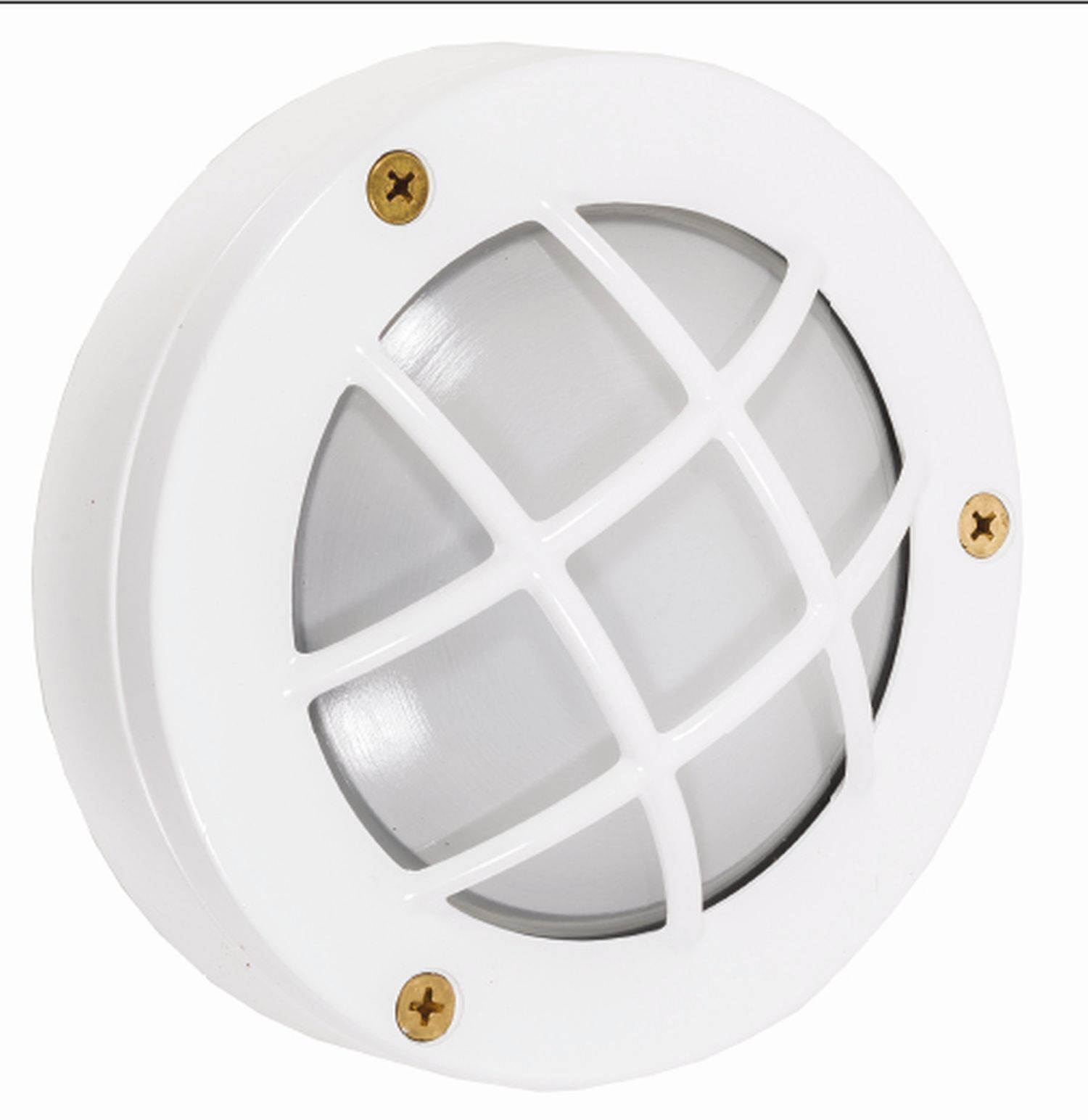 Applique murale extérieure Maritim laiton rond Ø 14 cm IP64 blanc Deckenleuchte, Leuchte