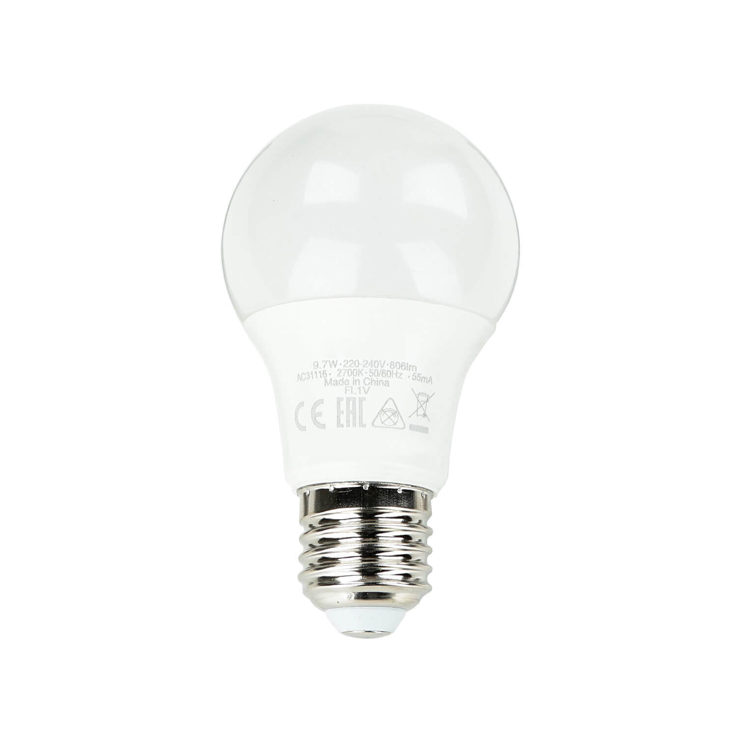 Ampoule LED E27 changeant de couleur Télécommande 9,7W - LM117