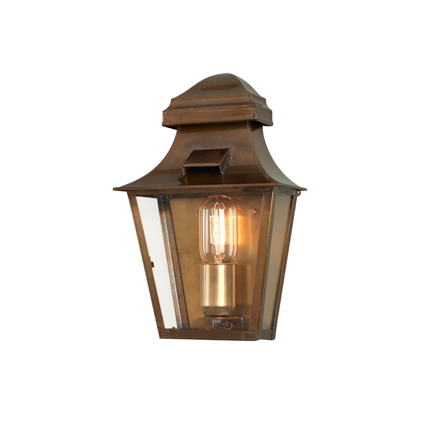 Lampe d'extérieur laiton verre IP44 Vintage Design E27 Lampe, Postfach