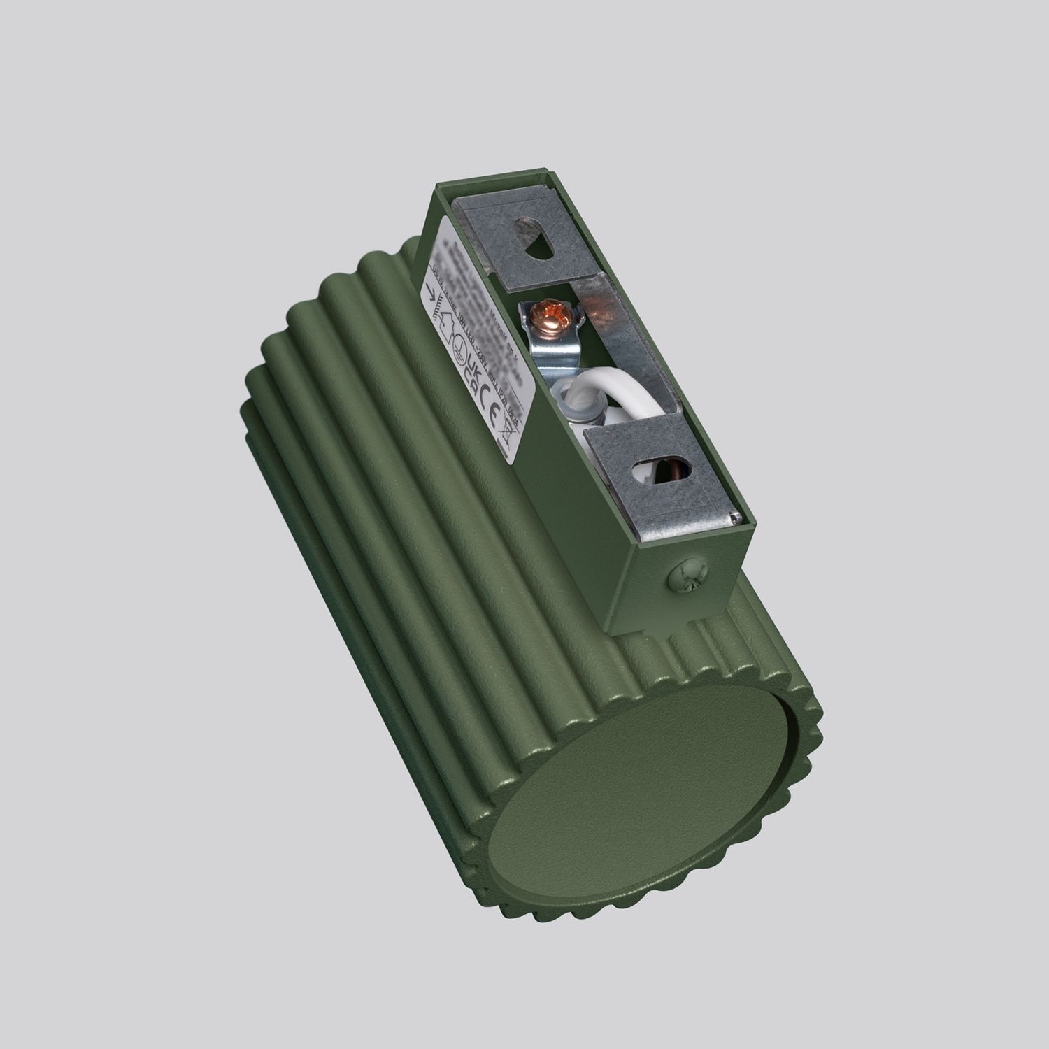 Applique murale GU10 H : 10 cm petite in Vert Moderne Aluminium Applique murale GU10 H : 10 cm petite in Vert Moderne Aluminium