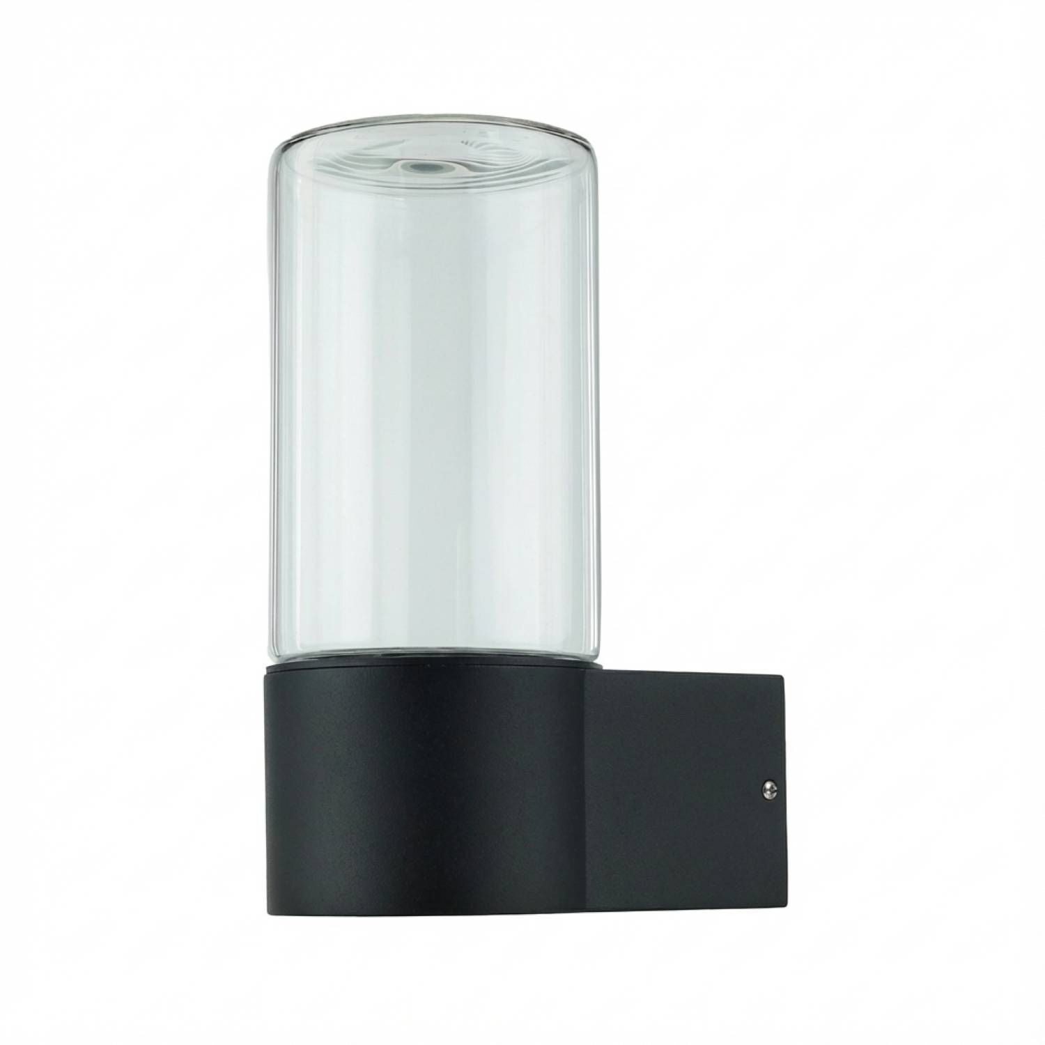 Außenwandlampe Aluminium Rauchglas E27 IP44 Modern Außenwandlampe Aluminium Rauchglas E27 IP44 Modern