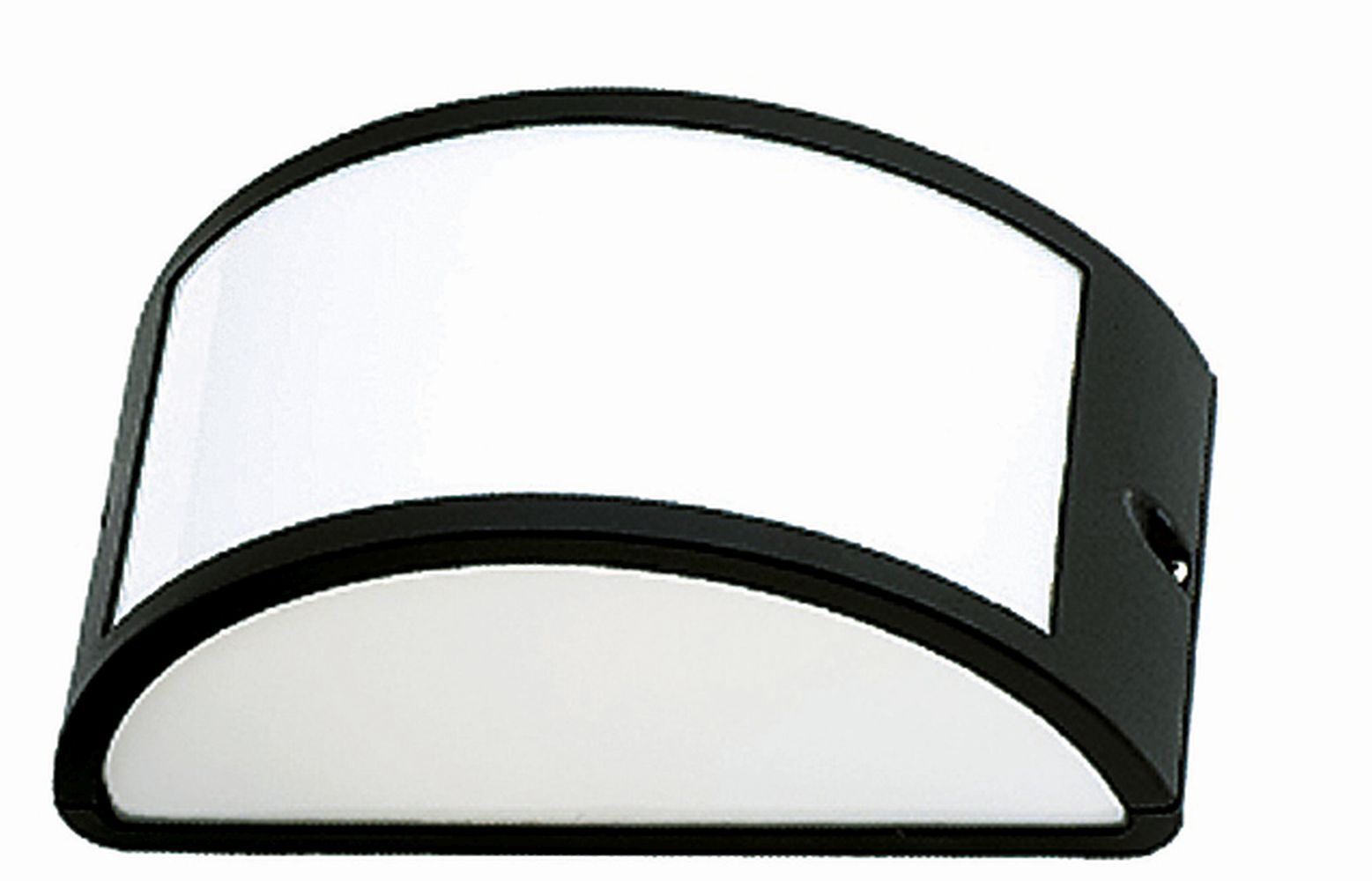 Wandlampe Außen Schwarz Weiß IP44 E27 Aluminium Outdoor