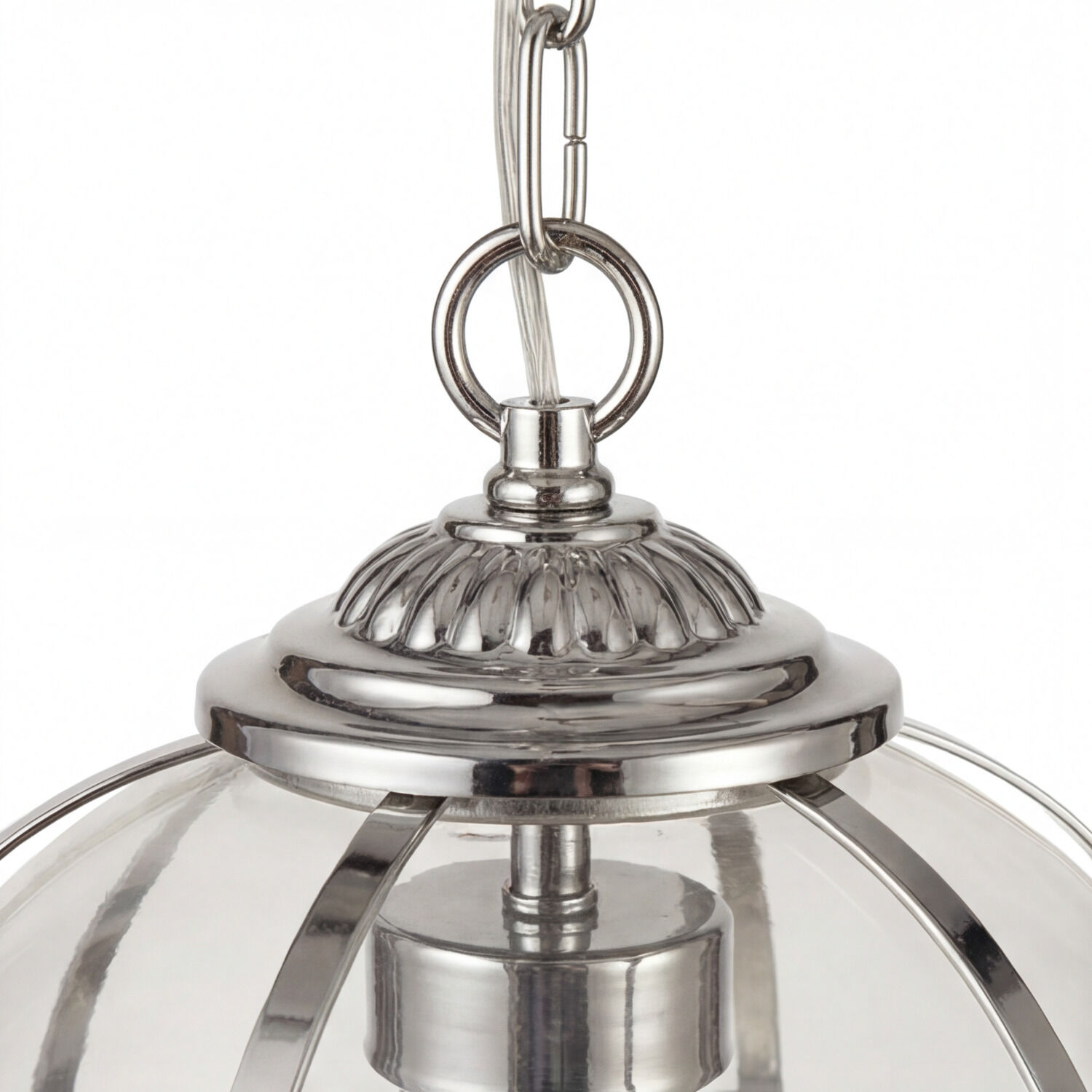 hängelampe, glaslampe, metall, anker, kuppellampe