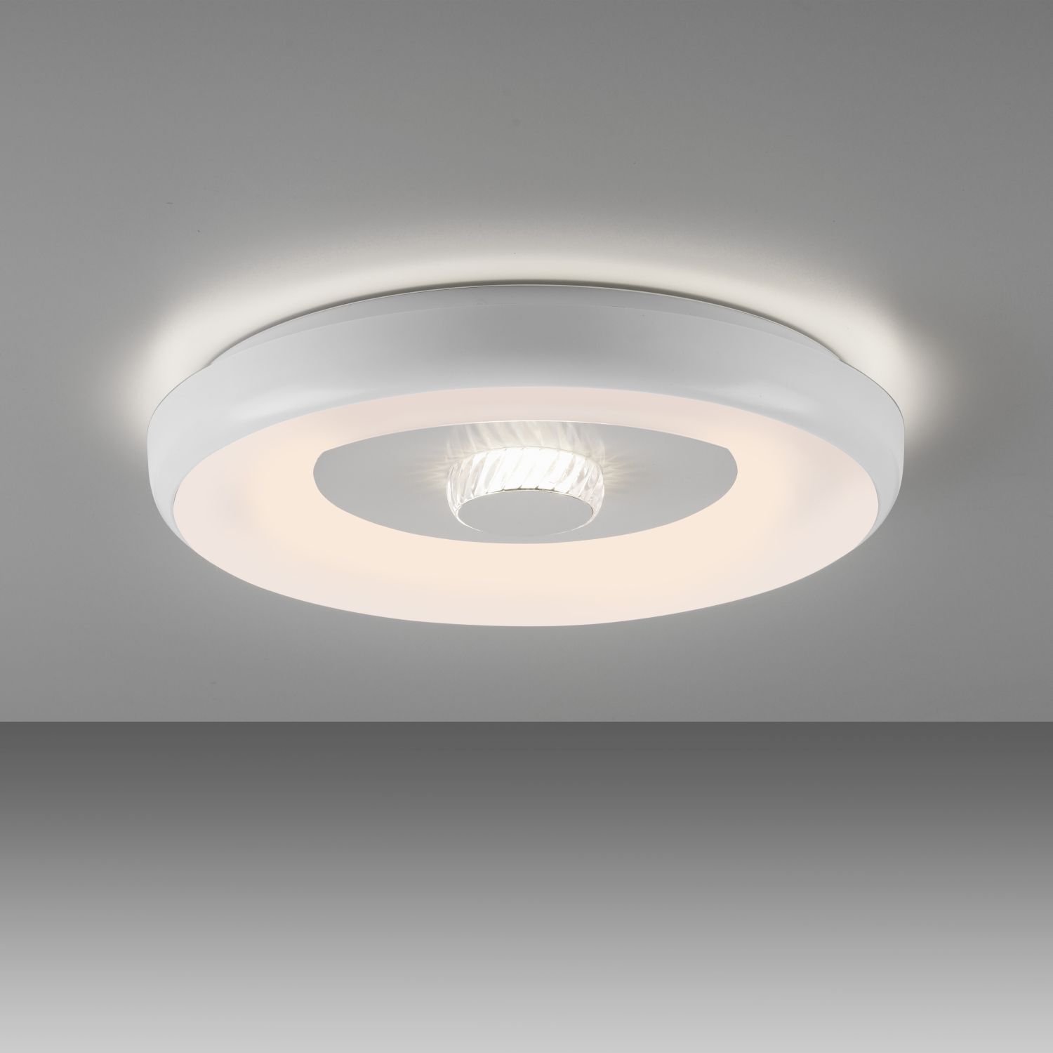 Lampe de plafonnier LED blanc éclairage RGB avec Ø39 cm 2200 lm Deckenleuchte, Leuchte