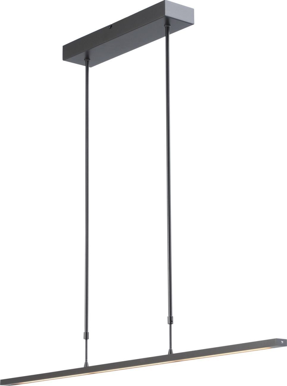 Suspension à LED à intensité variable Nickel foncé