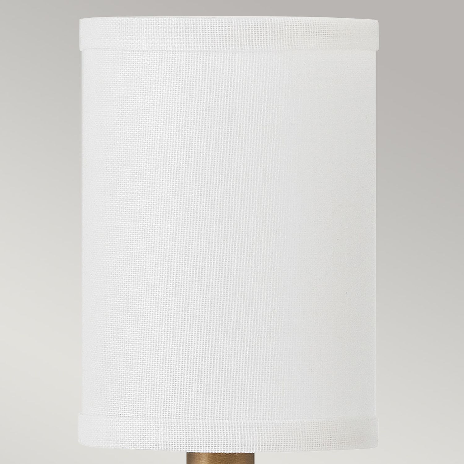 Wandleuchte Metall Stoff 48,3 cm hoch E14 3-flammig Lampe, Lampenschirm