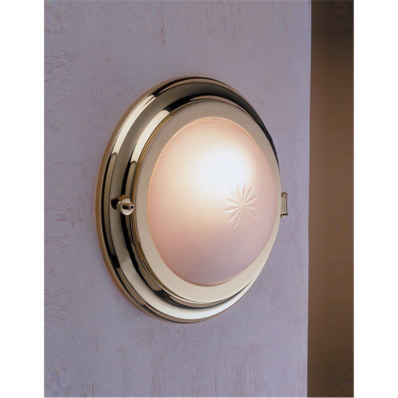 Applique laiton ronde Maritim Flur Salle de bain