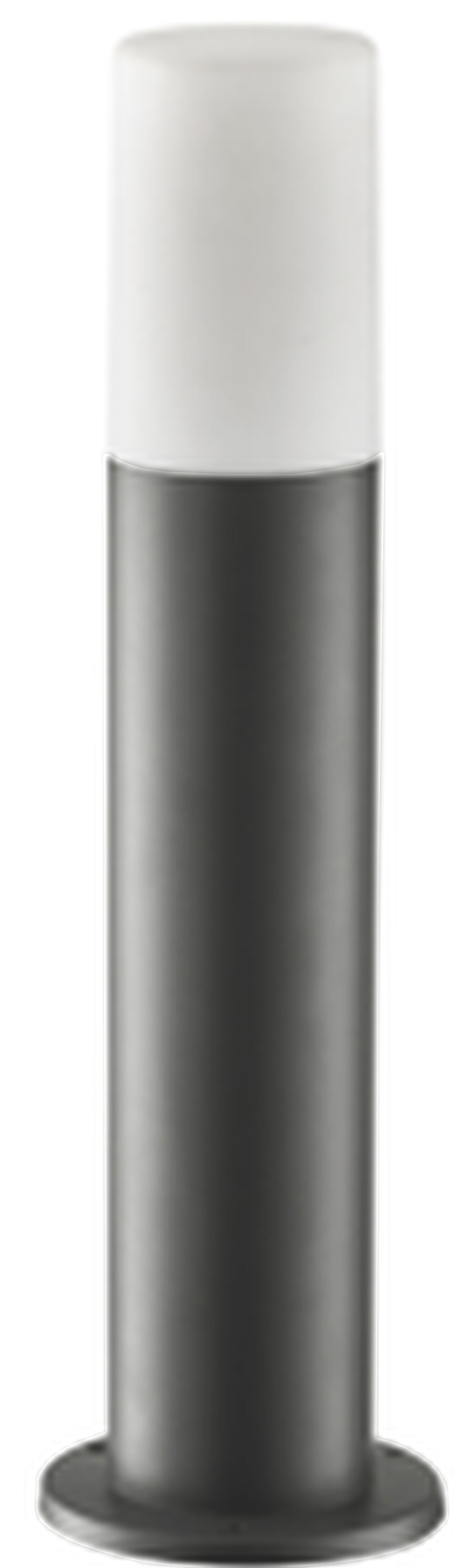 LED Pollerleuchte RGB Farbwechsel 80cm IP44 Anthrazit Edelstahl Zylinder