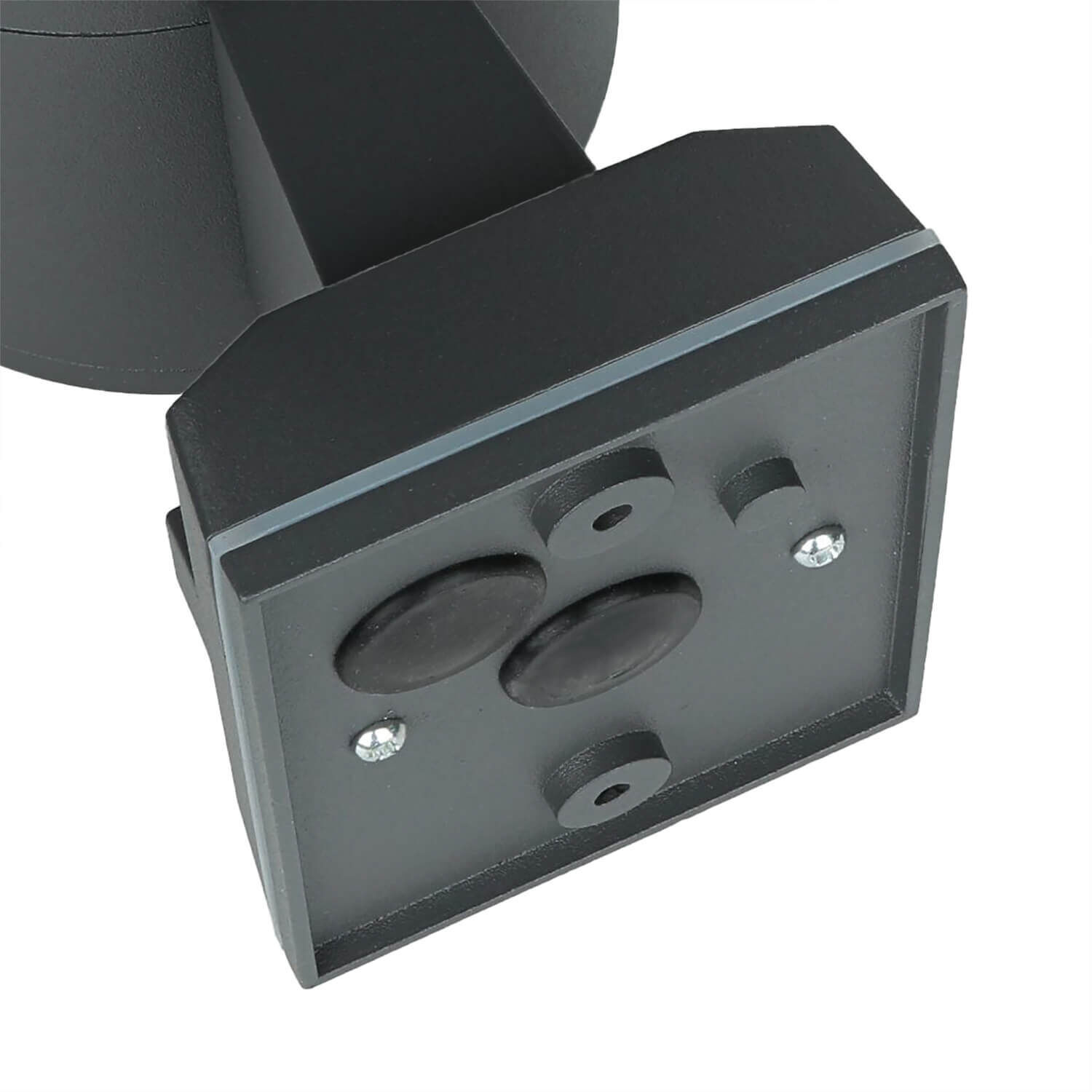 Applique extérieure Anthracite IP44 E27 Ø11cm H:21cm Elektronik, Sprecher, Adapter