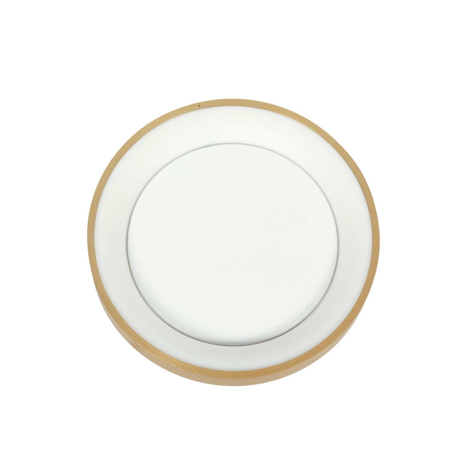 Plafonnier LED or blanc Ø28 cm 2700 K confortable Porzellan, Töpferei, Untertasse, Teller, Mahlzeit