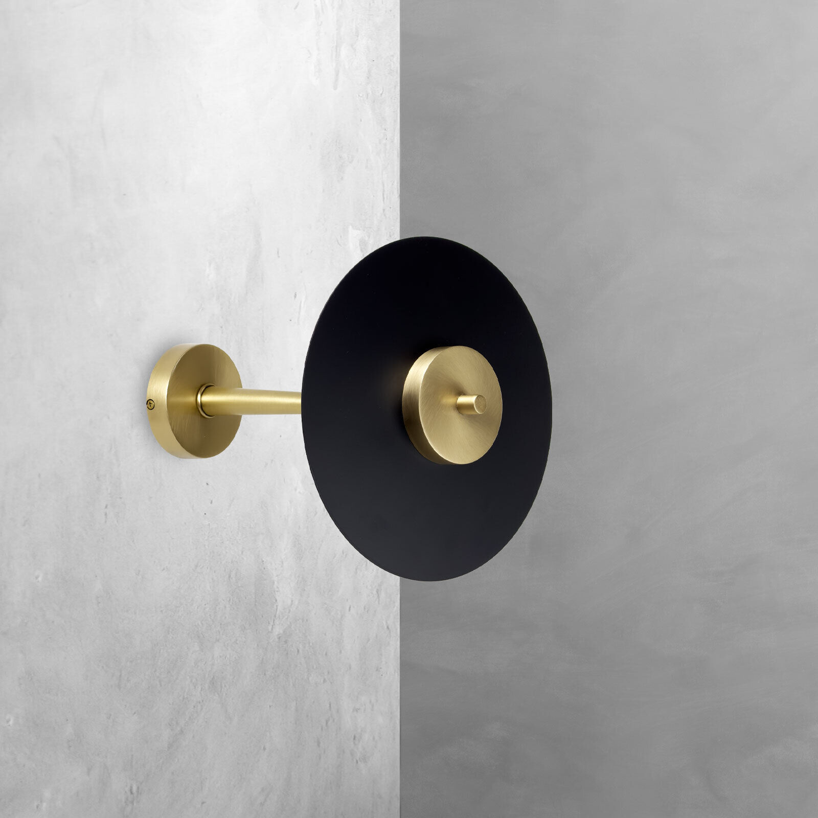 LED Wandleuchte Messing Eisen Ø 23 cm 2700 K Premium Griff