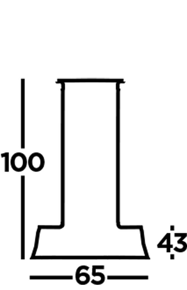 Pendelleuchte Schwarz Klar B: 65 cm 3x E27 Glas Metall