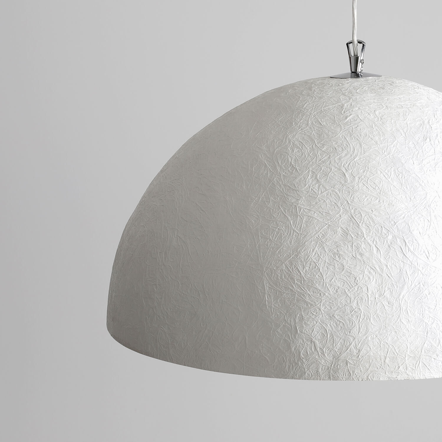Noble lampe à suspendre SIMI Ø62cm Blanc Or Table à manger