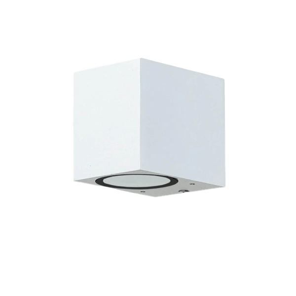 Außenwandleuchten Weiß kubus, LED-Deckenleuchte, Wandlampe, Spotlight, Kabinettlampe
