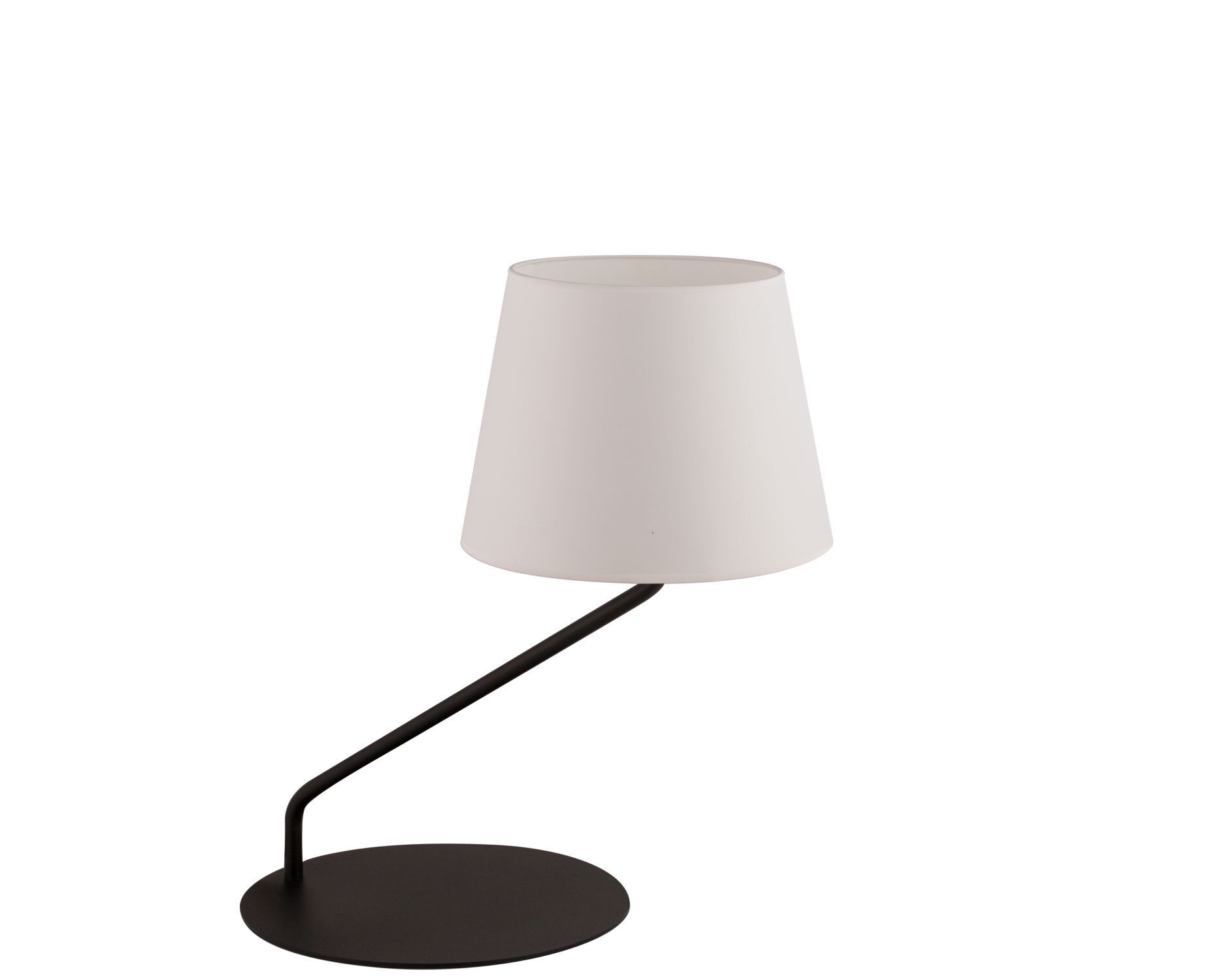Tischlampe, Schreibtischlampe, Stehlampe, schwarz, weiße Lampschirm