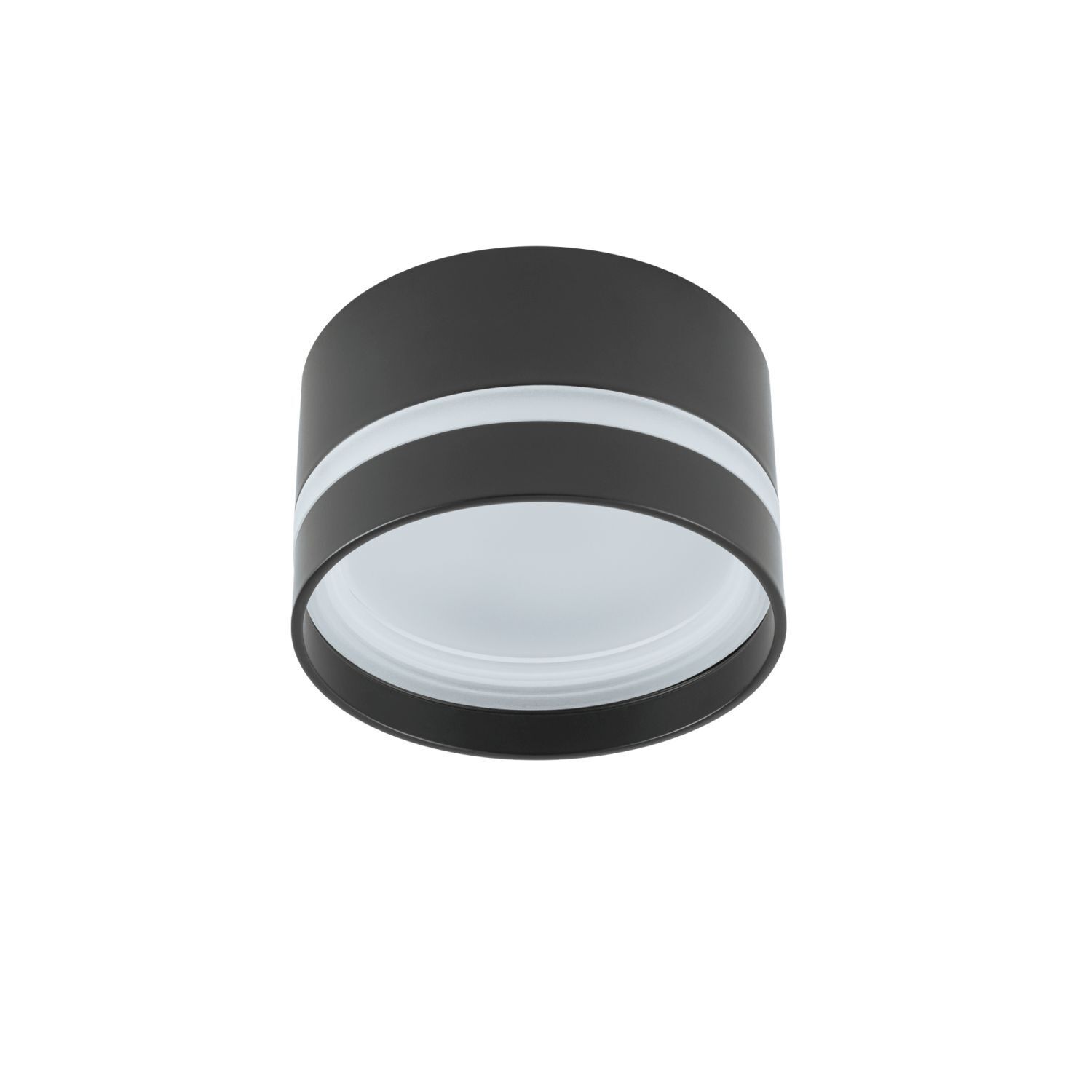 Spot encastré Noir GX53 Ø 8,5 cm Aluminium Moderne