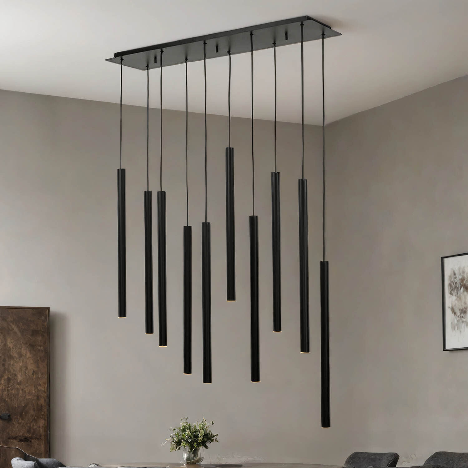 hängelampe, pendellicht, schwarz, minimalistisch, zimmerbeleuchtung