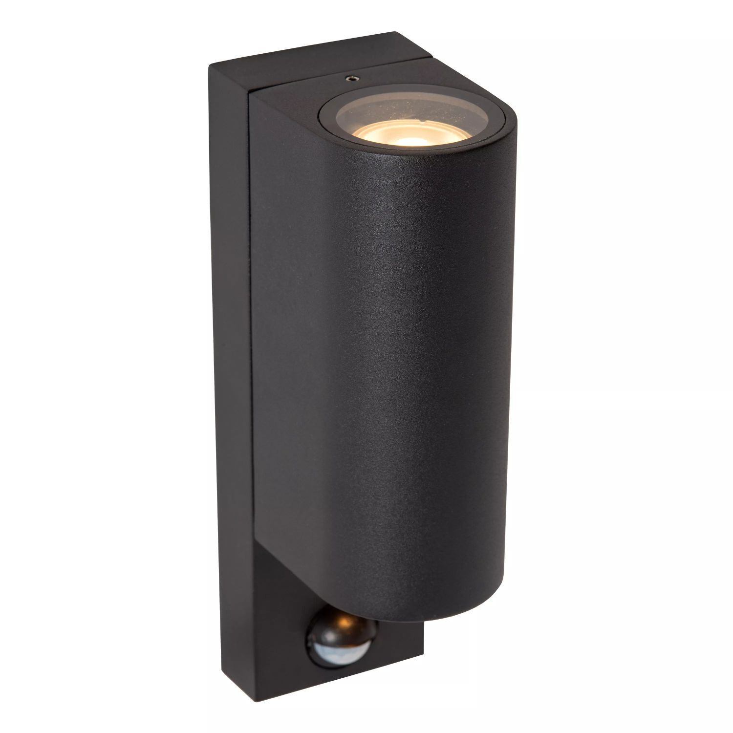 Wandleuchte Up Down Sensor Aluminium H:23 cm IP65 GU10 Beleuchtung