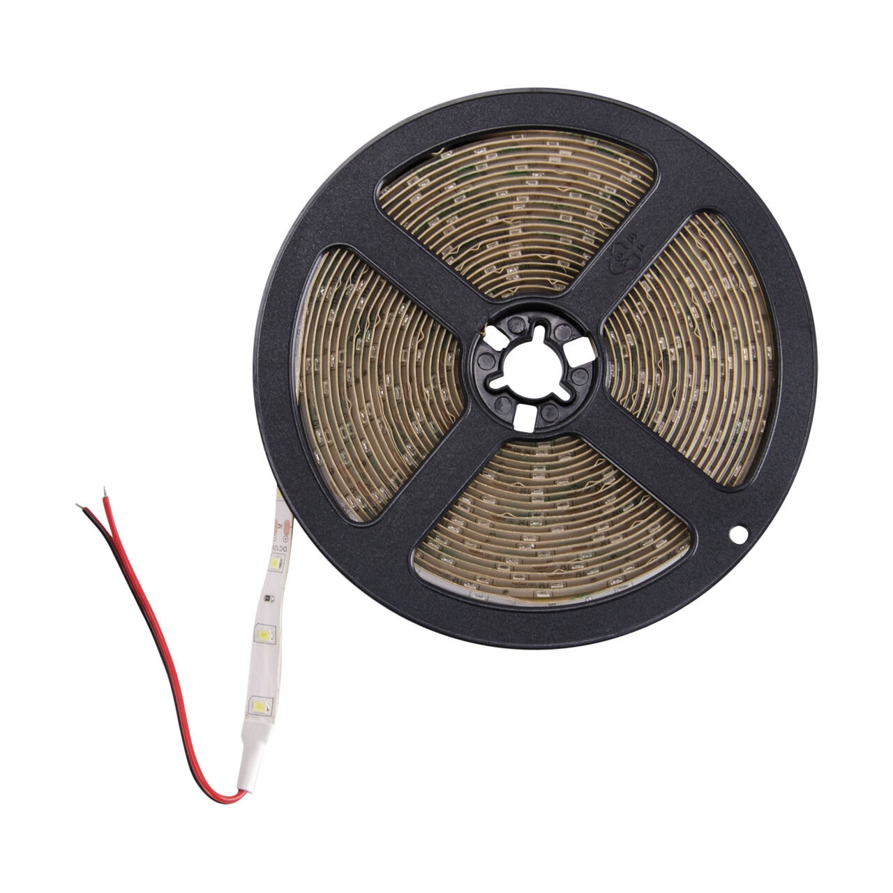 LED-Streifen, dimmbar, flexibel, braun/beige, USB-Kabel