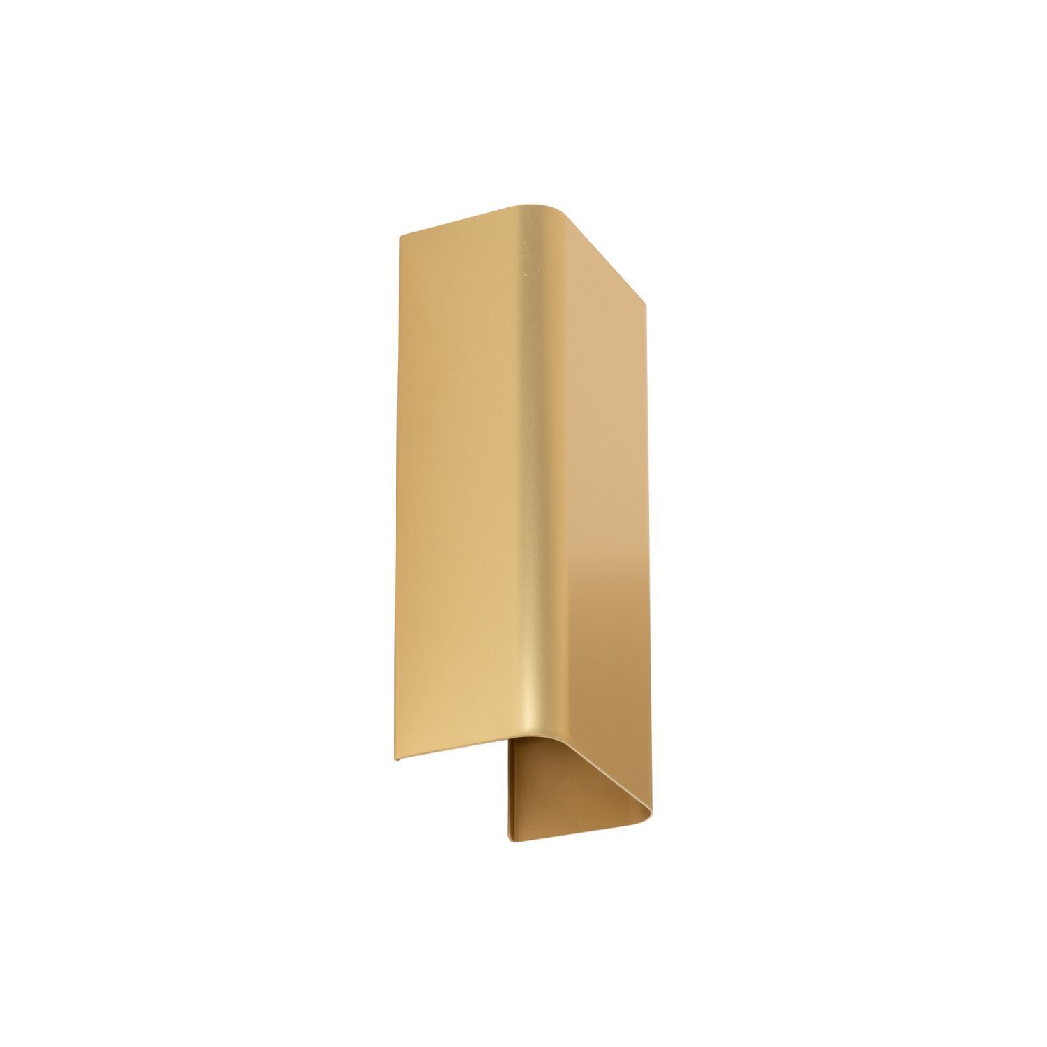 Wandlampe 2-flammig Up Down in Gold GU10 flach Wand Treppe