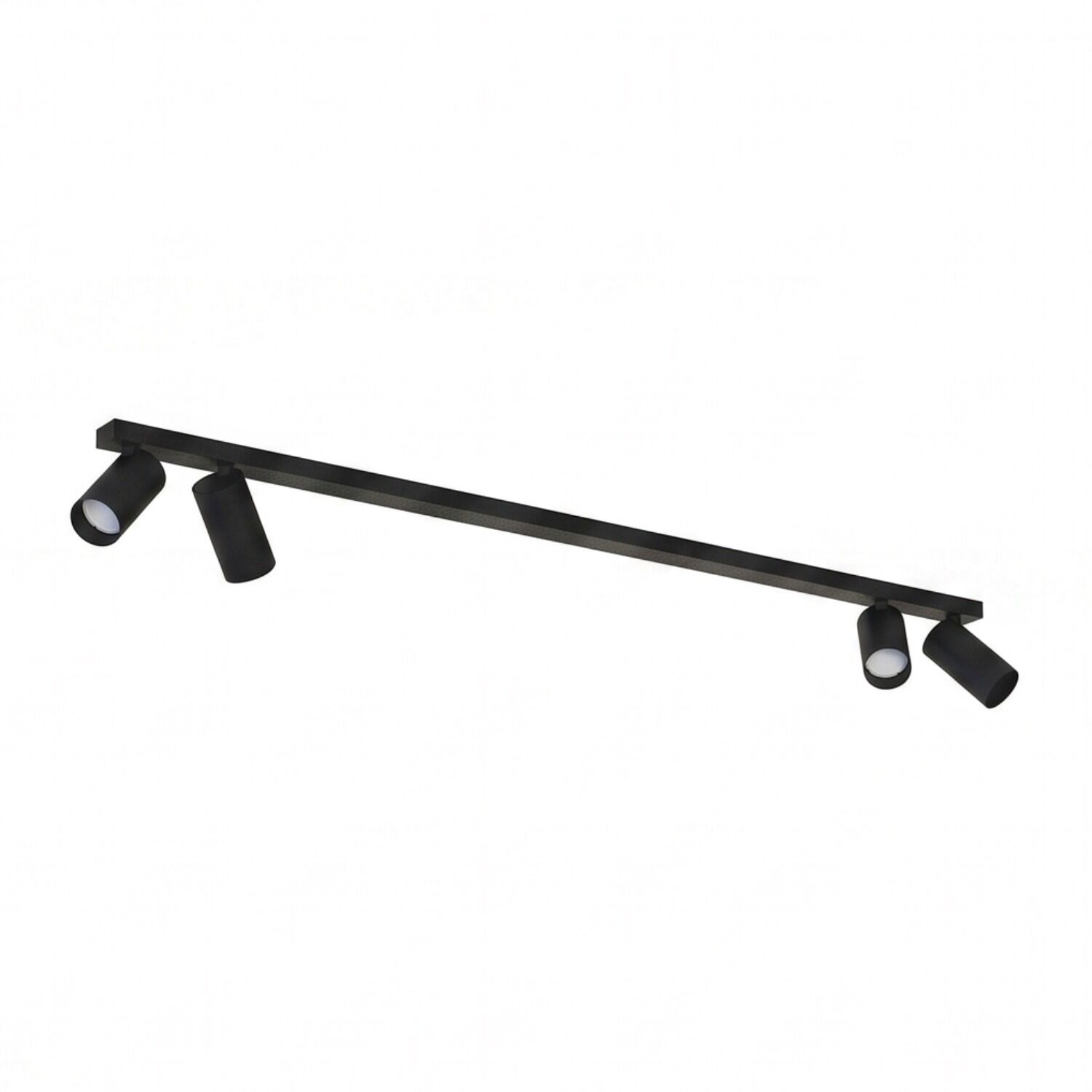 spots-deckenspots-wohnzimmer-deckenstrahler-wohnzimmer-colene-4x-gu10-bis-10-w-schwarz-fuer-wohnzimmer-flur-arbeitszimmer-no7843-01 Deckenleuchte, Track-Licht, Schwarz, Metall, Spots