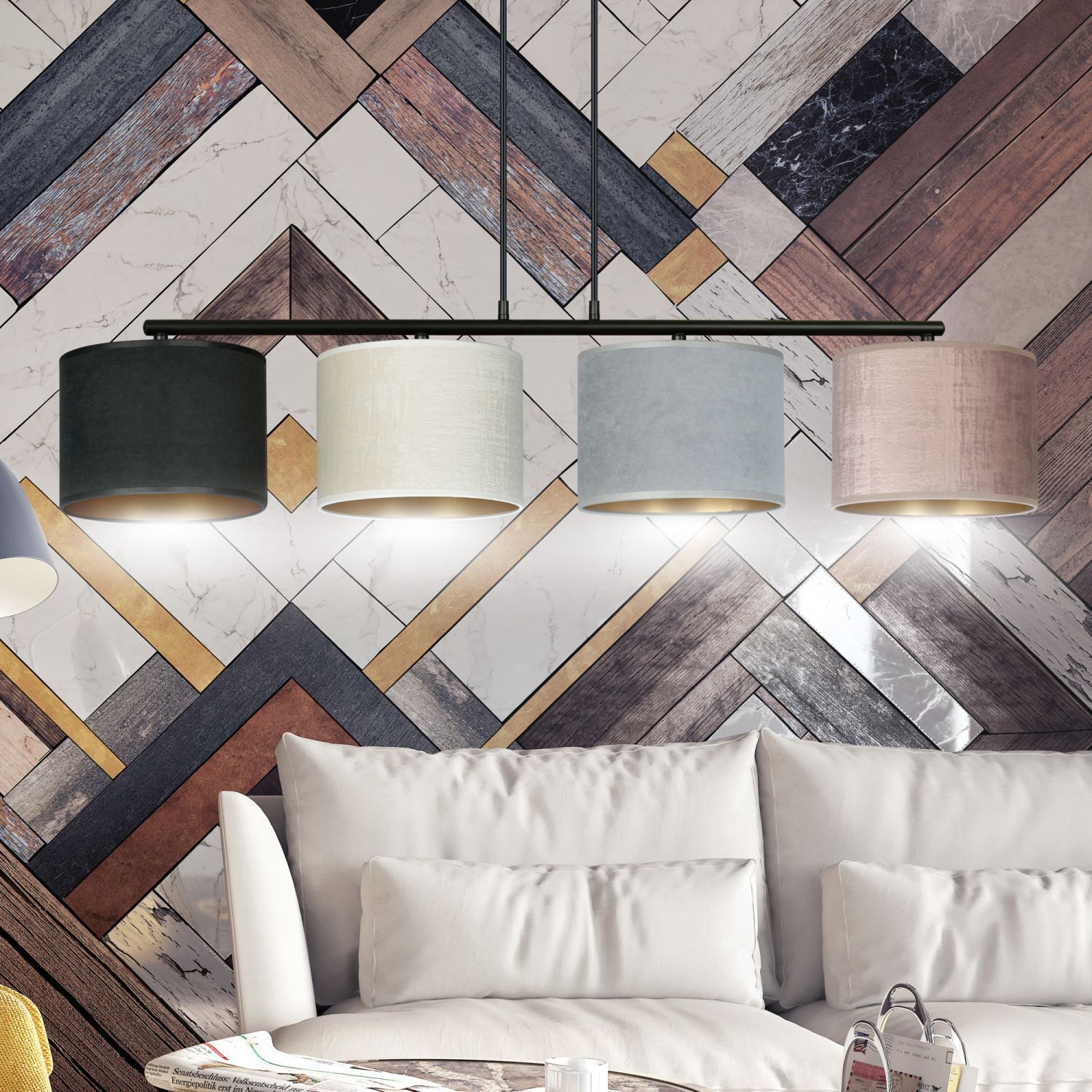 Drinnen, Innenarchitektur, Lampe, Klebeband