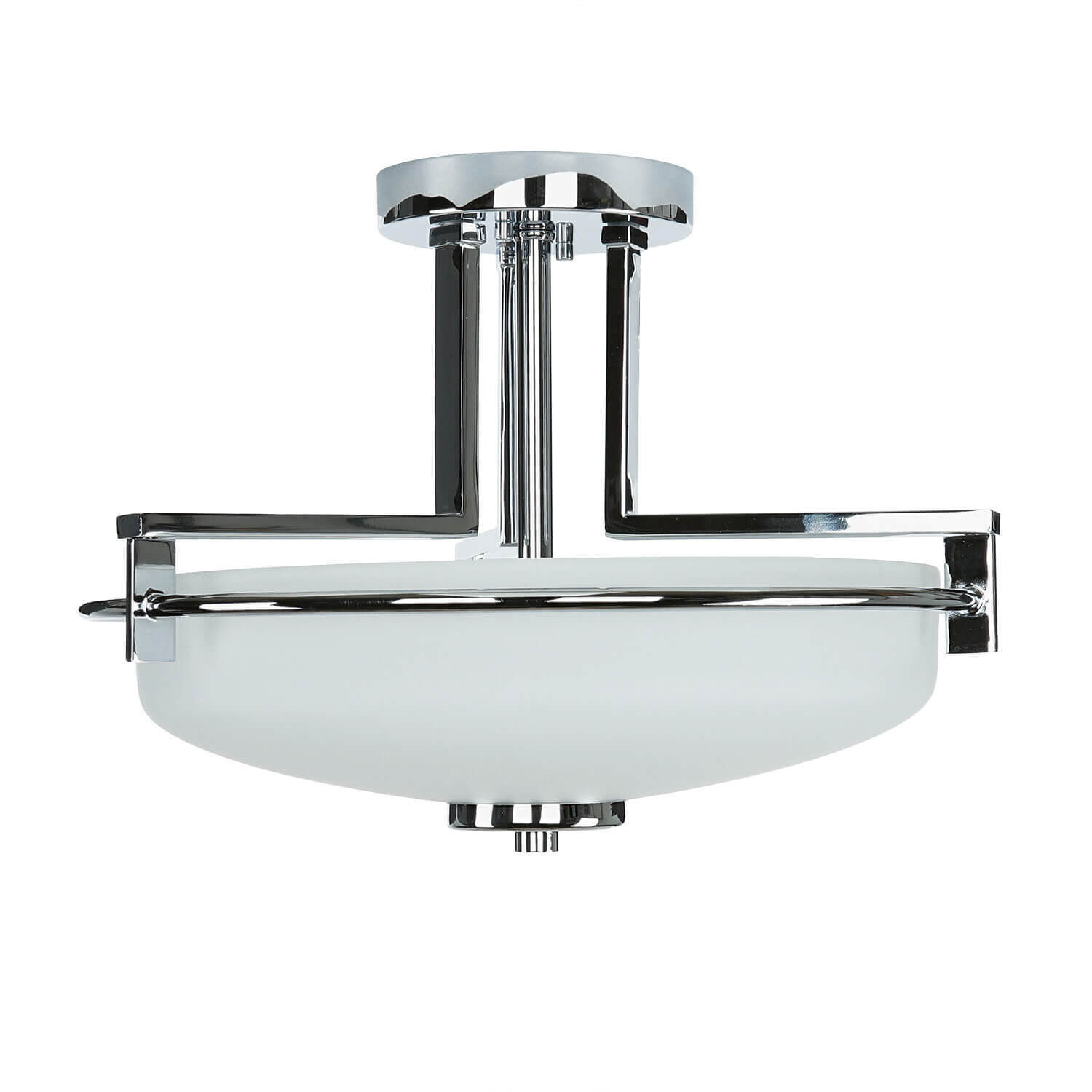 LED Deckenleuchte Bad satiniertes Glas blendarm IP44 Leuchte, Drinnen, Zimmer, Duscharmatur, Deckenleuchte