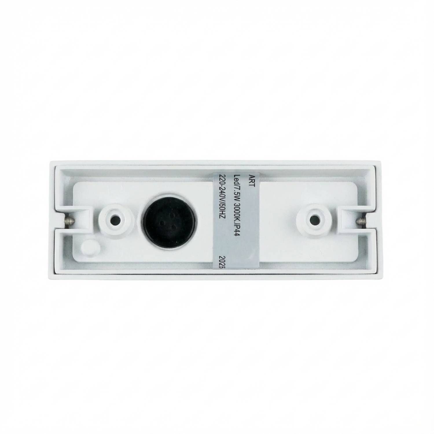 LED Außenleuchte Weiß Aluminium 8 W 900 lm IP54 LED, Licht, Dimmer, Kabelanschluss, IP44