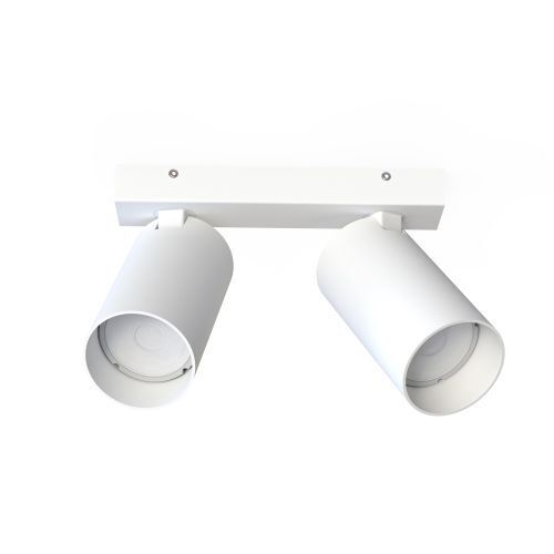 Spot de plafond blanc allongé L:5,5-20cm Moderne flexible