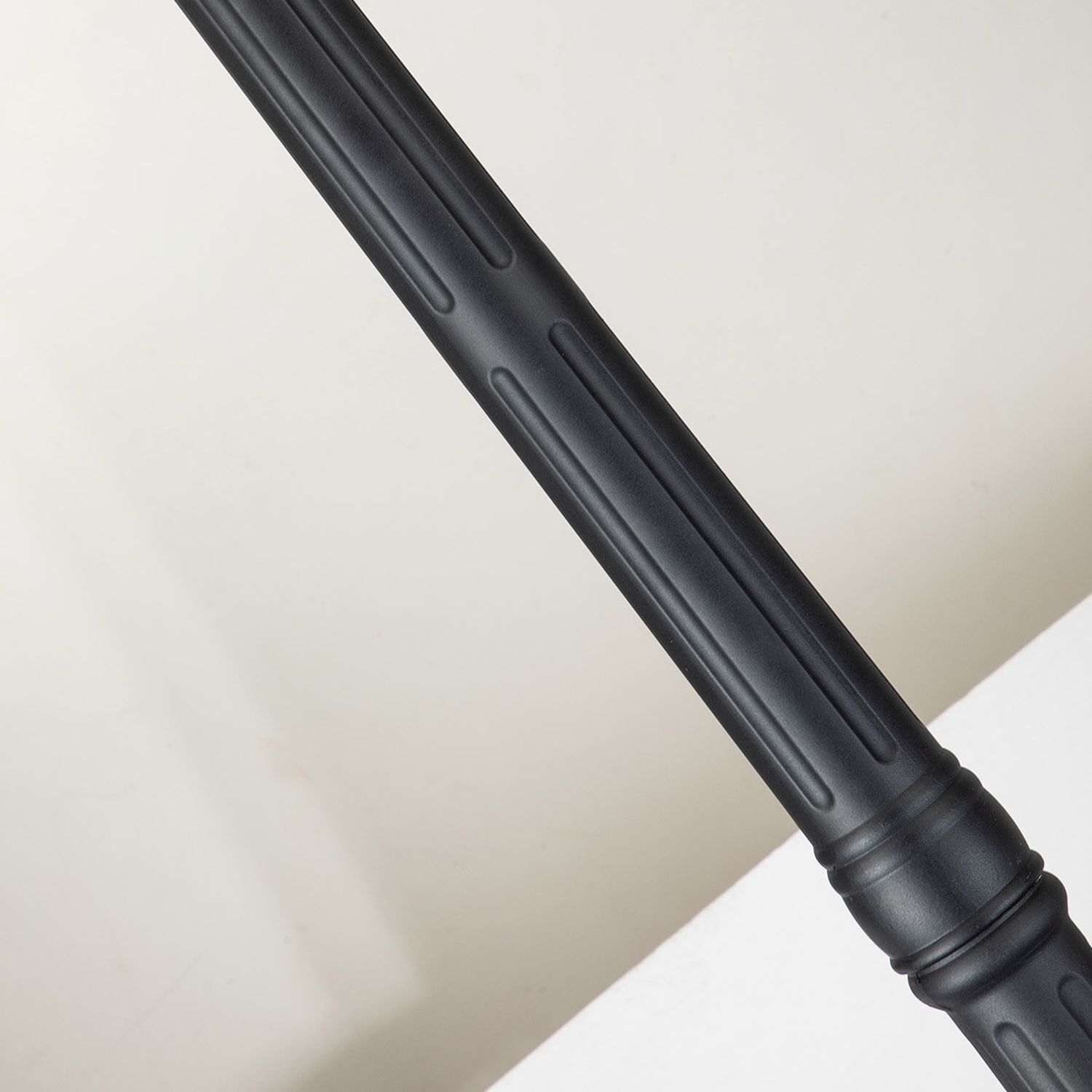 Lampadaire Noir Rustique 246,5 cm de haut Alu Verre IP44