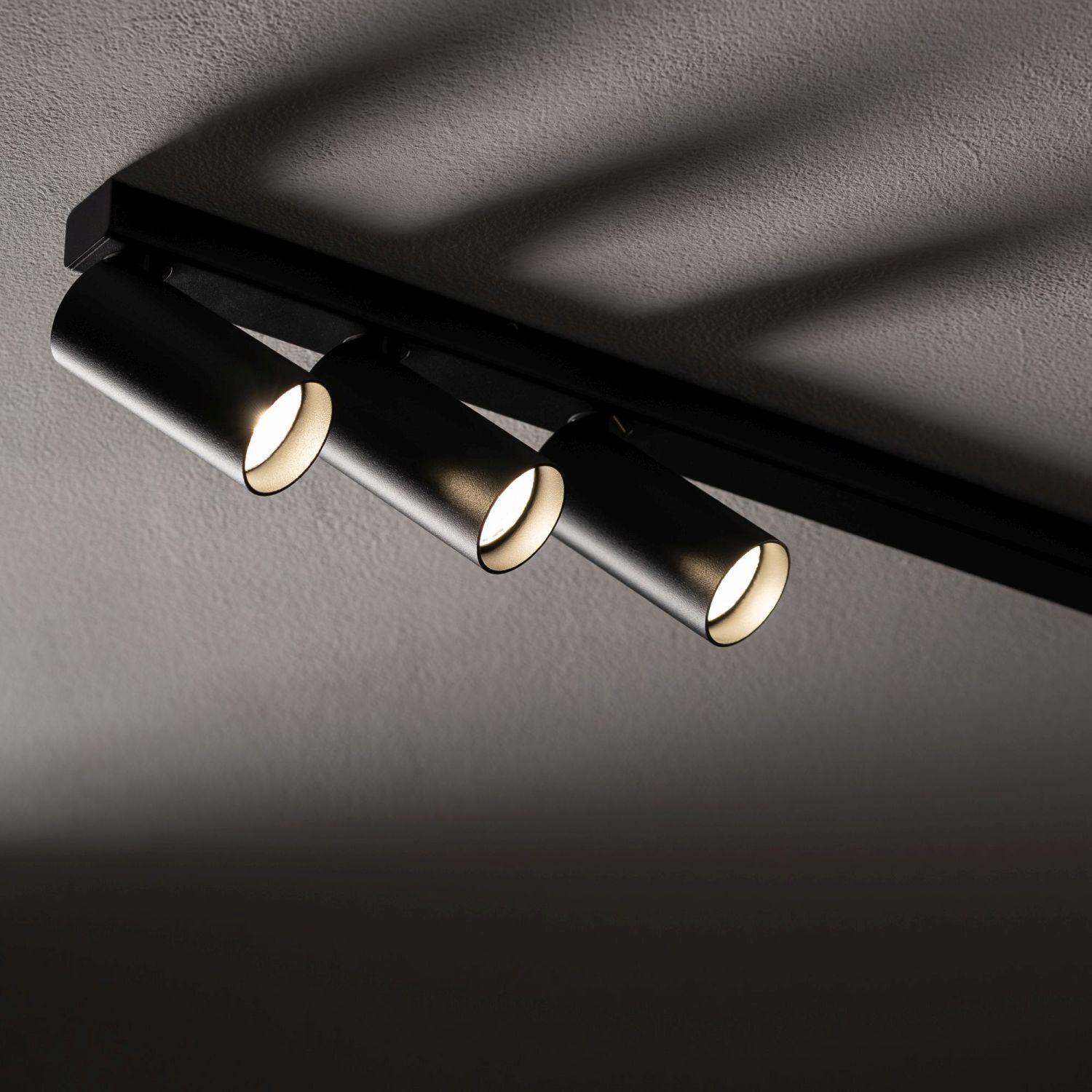 Deckenleuchte, Spotlight, Schwarz, Metall, ambientebeleuchtung