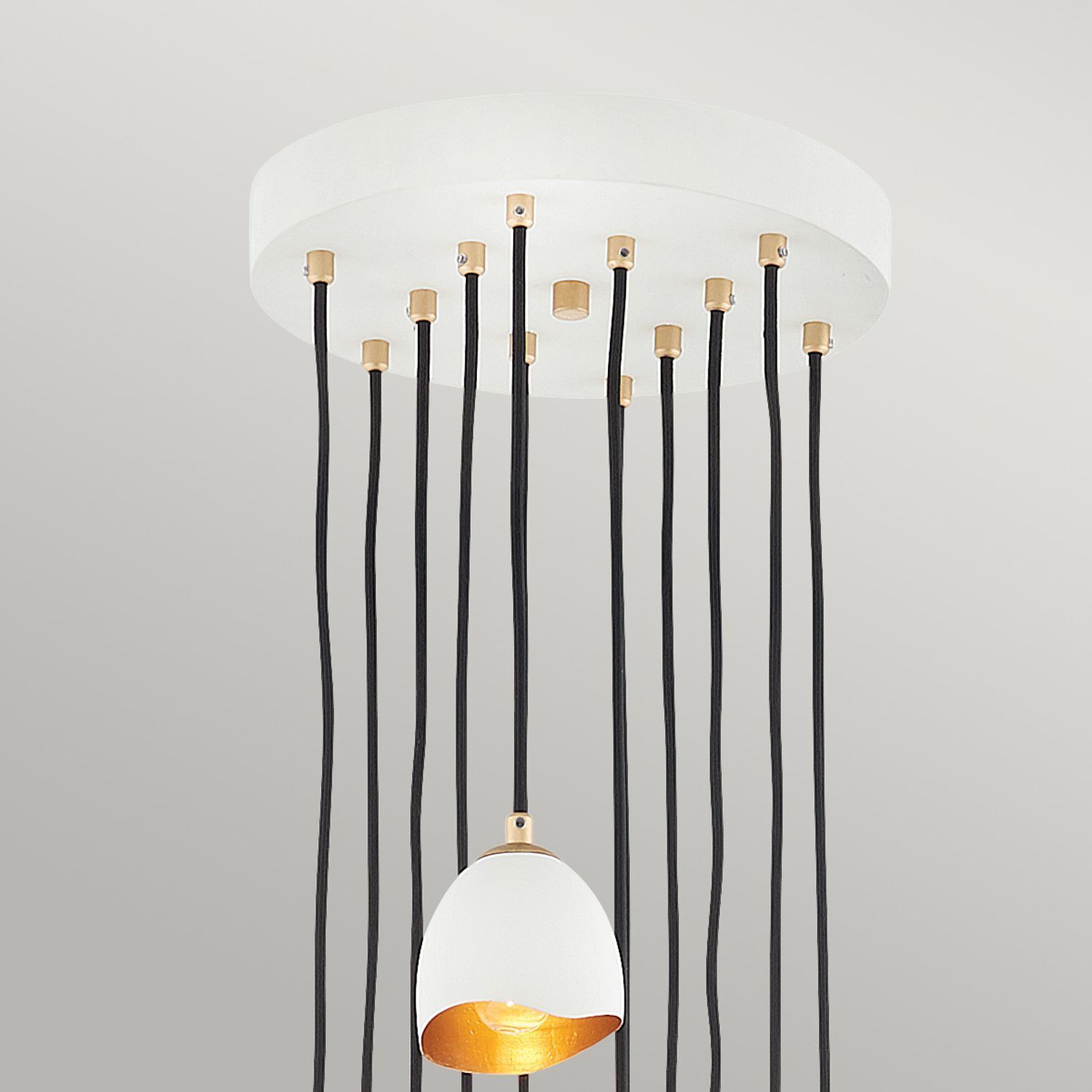 Lampe à suspendre XXL L : 152,4 cm H : max. 370 cm E27 Moderne