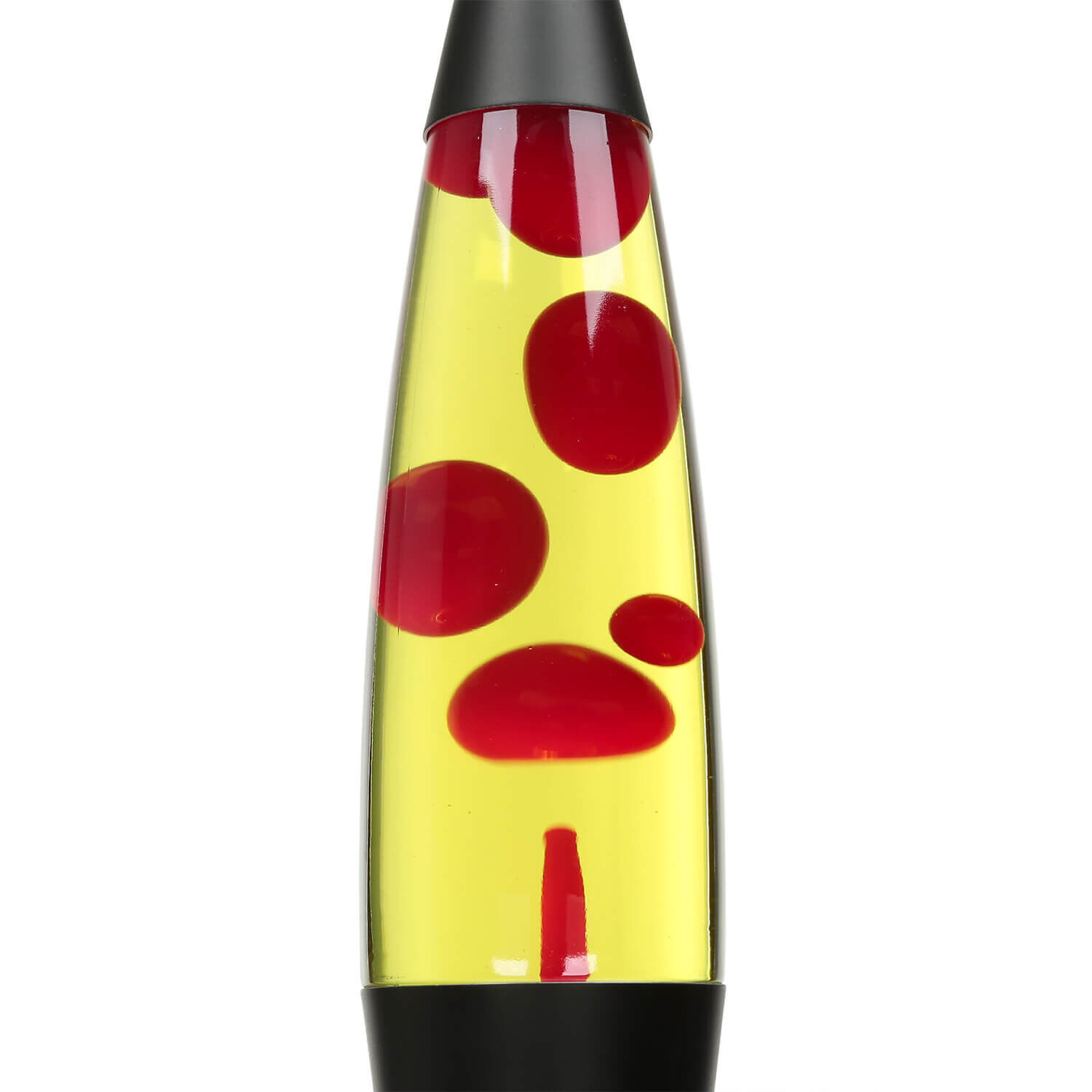 Retro Lavalampe Rot Gelb Stimmungslicht JENNY Flasche, Lampe, Kosmetik