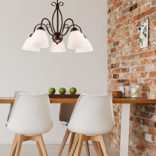 Esszimmer, Esstisch, Tisch, Kronleuchter, Lampe