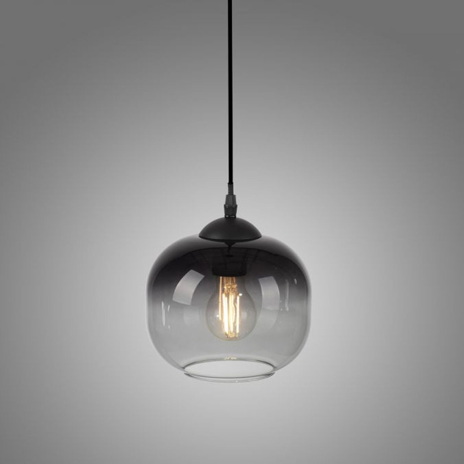 hängelampe, Glaslampe, Edison-Glühbirne, pendelleuchte, transparente Glaslampe